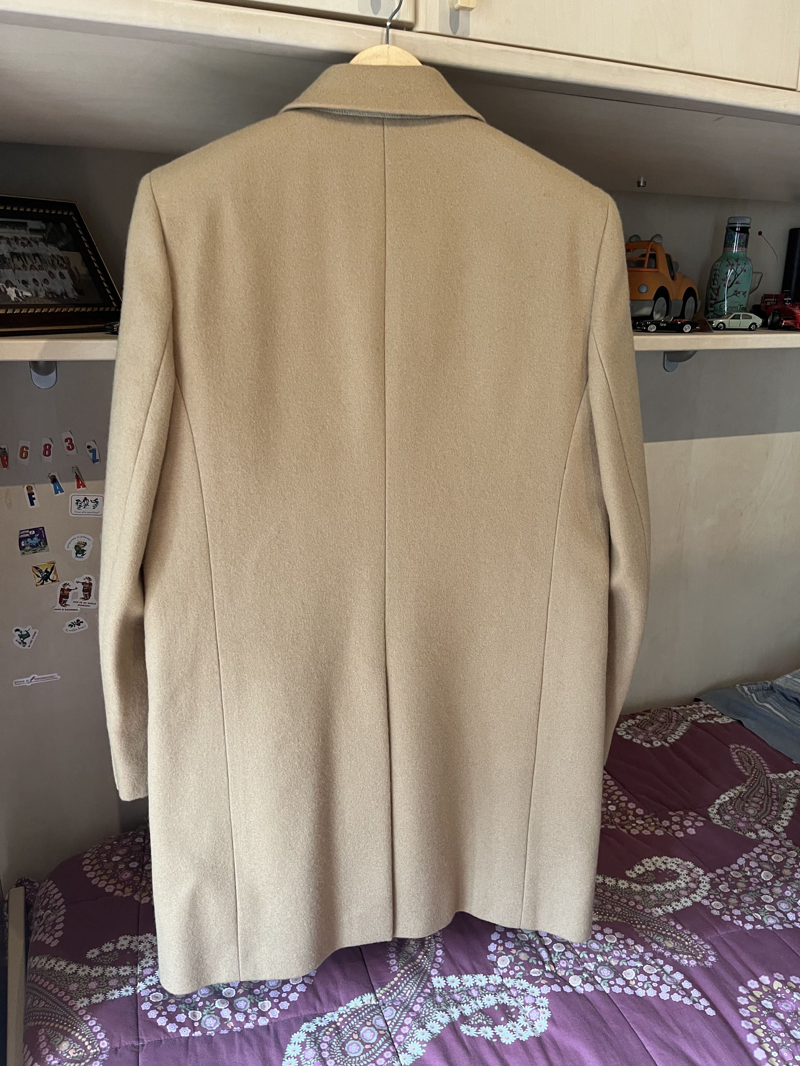 Saint Laurent Paris Saint Laurent 2020 Chesterfield Coat Feutre Sable Beige sz48 Size US M / EU 48-50 / 2 - 2 Thumbnail