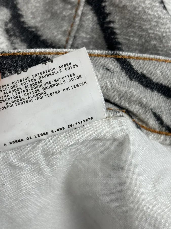 Just Cavalli SS2002 Cavalli White & Black Savage Zebra Skirt Size 29" - 12 Thumbnail