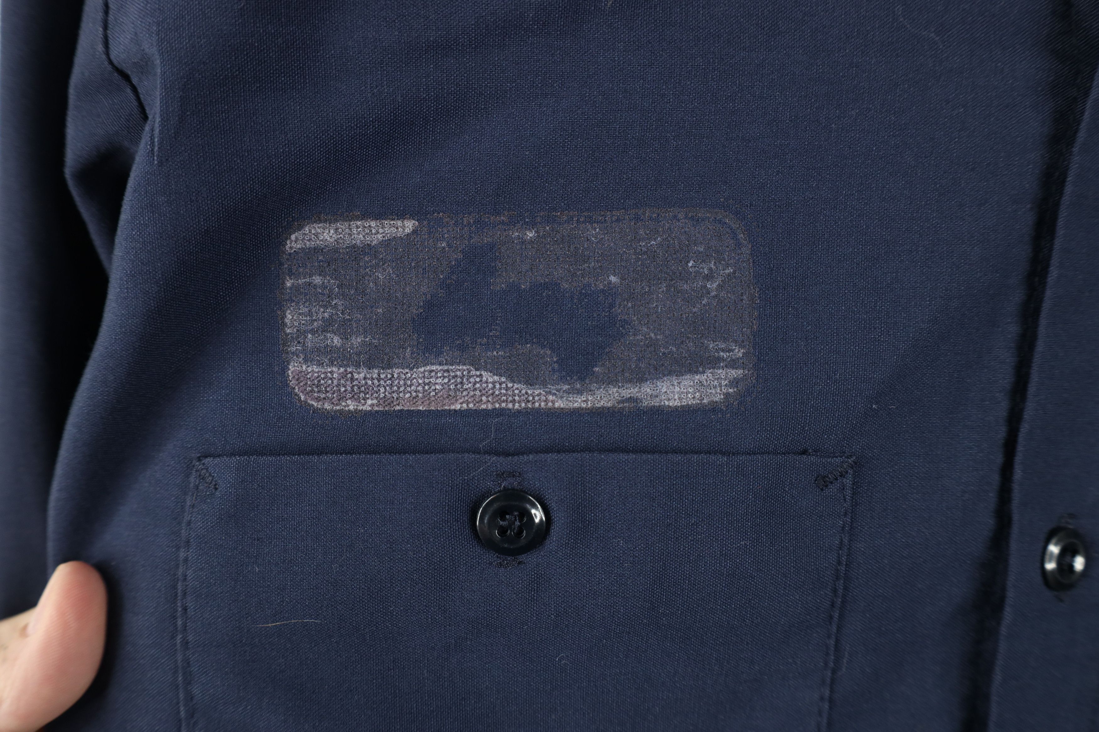 Vintage Vintage 90s Streetwear Workwear Mechanic Button Shirt Size US M / EU 48-50 / 2 - 5 Thumbnail