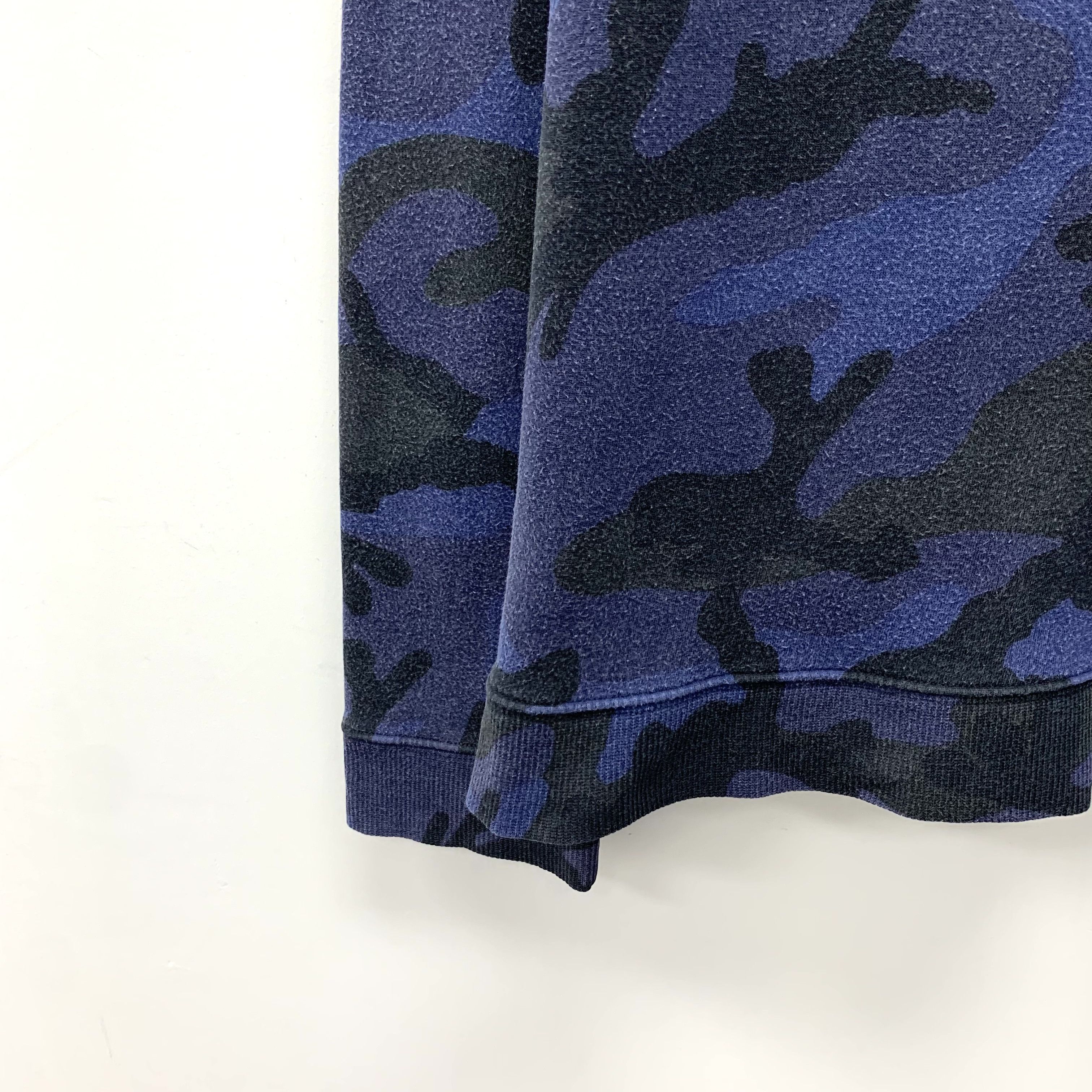 Valentino Valentino Sweatshirt – Dark Blue Crewneck (Size L) Size US L / EU 52-54 / 3 - 6 Thumbnail