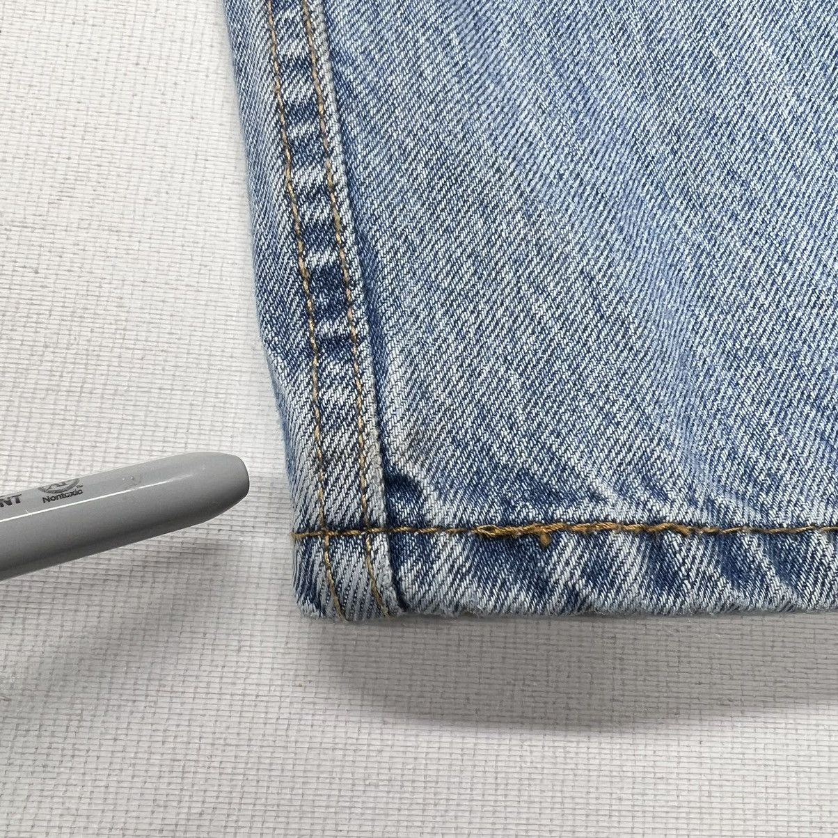 Levi's Levis Jeans Blue 502 Regular Taper Denim Washed Faded Y2K Size US 30 / EU 46 - 19 Thumbnail