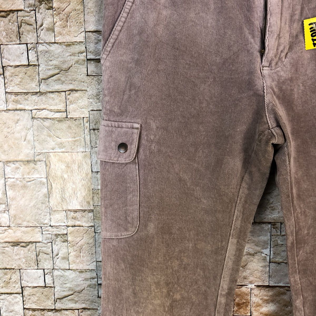 Japanese Brand Drug Store Purple Conduroy Pants #A1022 Size 26" / US 2 / IT 38 - 9 Thumbnail