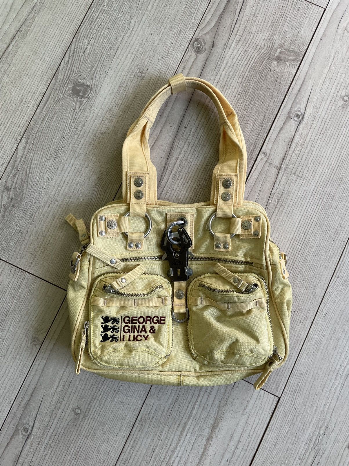 Avant Garde x George Gina Lucy George Gina & Lucy Ggl Shoulder Bag in Yellow, Women's