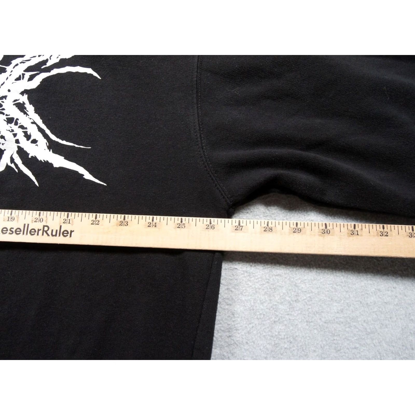 Vintage Disfiguring the Goddess Sweatshirt Mens 2XL Black Hoodie Slam Deathcore Metal shirt? Size US XXL / EU 58 / 5 - 7 Thumbnail