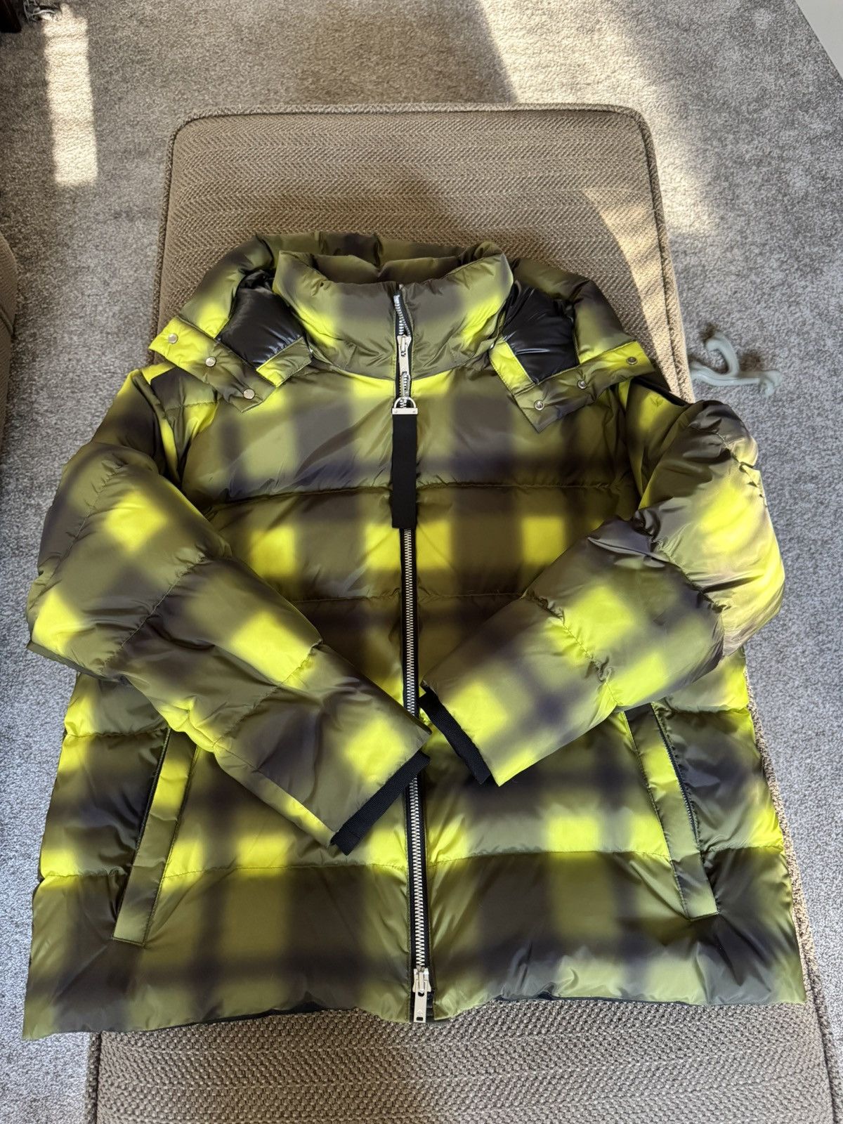 Moose Knuckles Moose Knuckles Oar River Coat Green Plaid Sz XL Size US XL / EU 56 / 4 - 6 Thumbnail