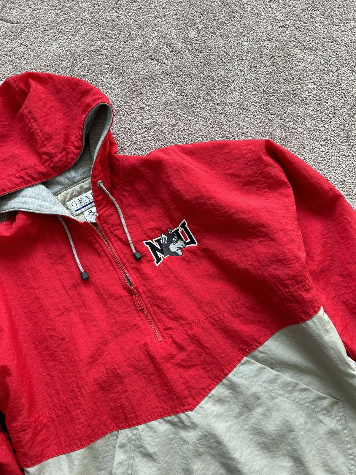 Vintage Vintage Northeastern Huskies Football Jacket Size US M / EU 48-50 / 2 - 2 Thumbnail