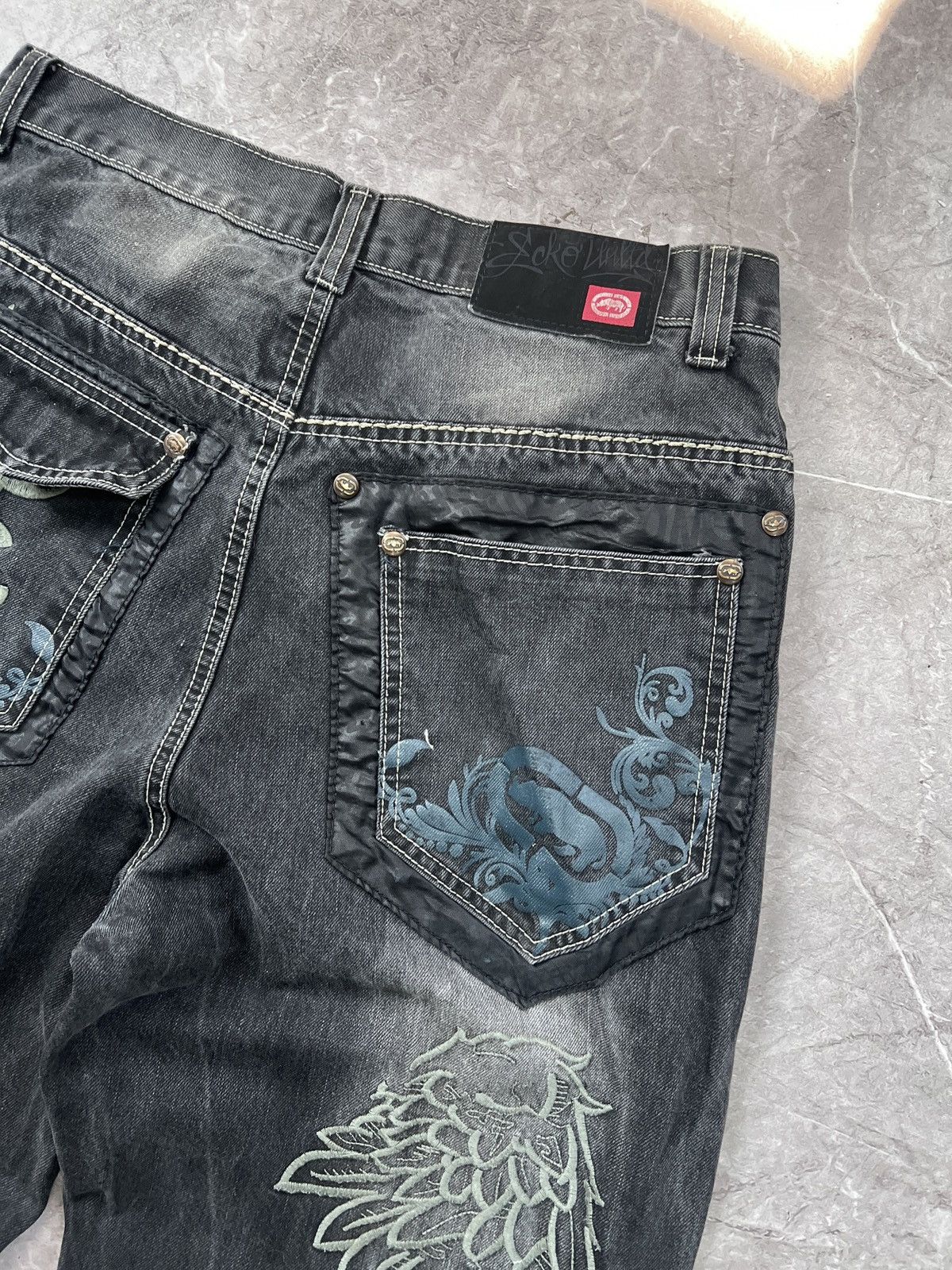 Ecko Unltd. Ecko unlimited cargo skater sk8 rare pants jeans y2k Size US 34 / EU 50 - 5 Thumbnail