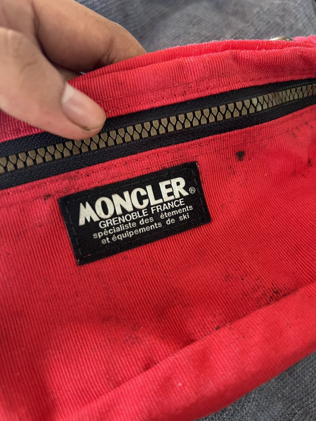 Moncler × Vintage Vintagw Moncler Pouch Size ONE SIZE - 9 Thumbnail