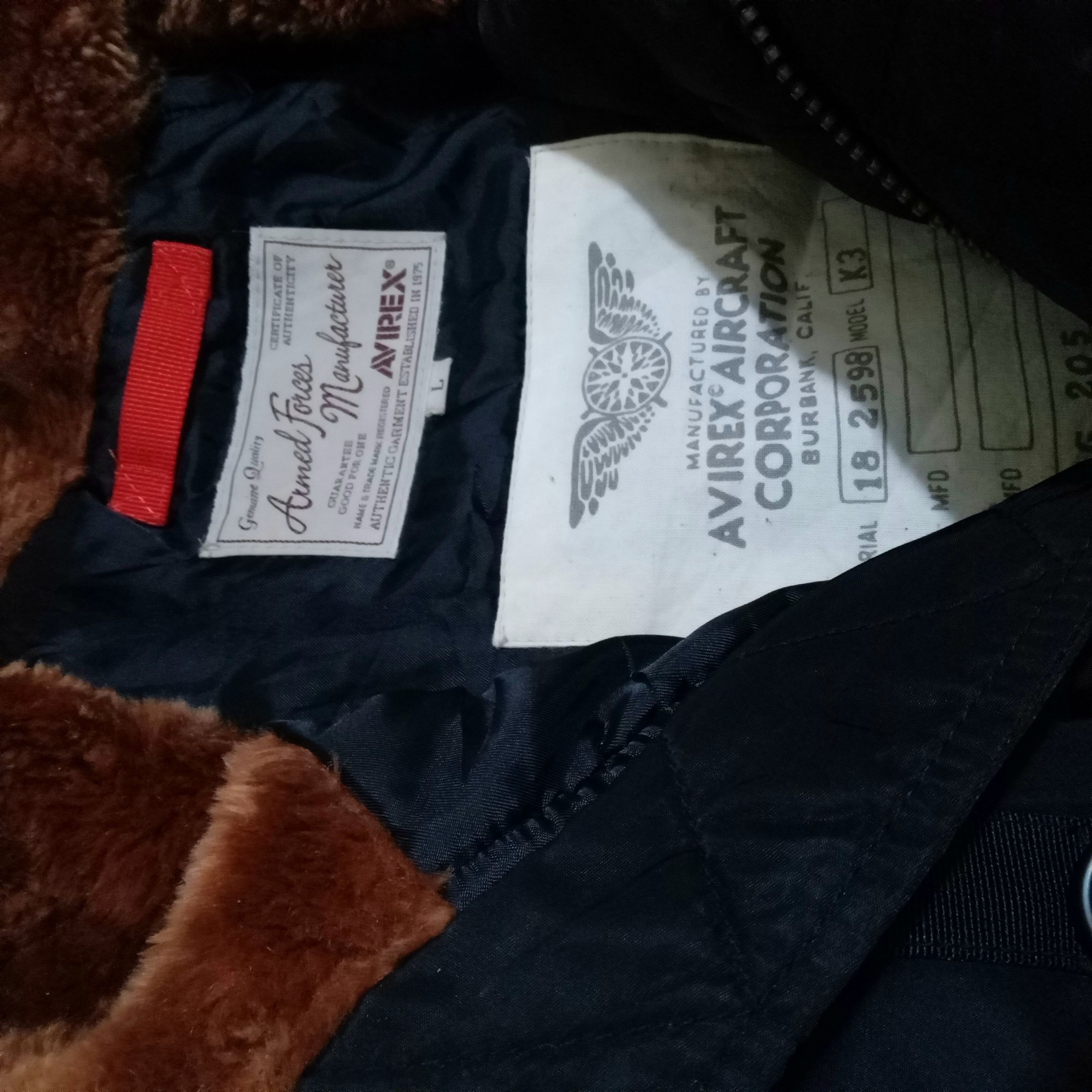 Alpha Industries × Avirex Avirex Jacket Nylon Multipocket Size US L / EU 52-54 / 3 - 4 Thumbnail