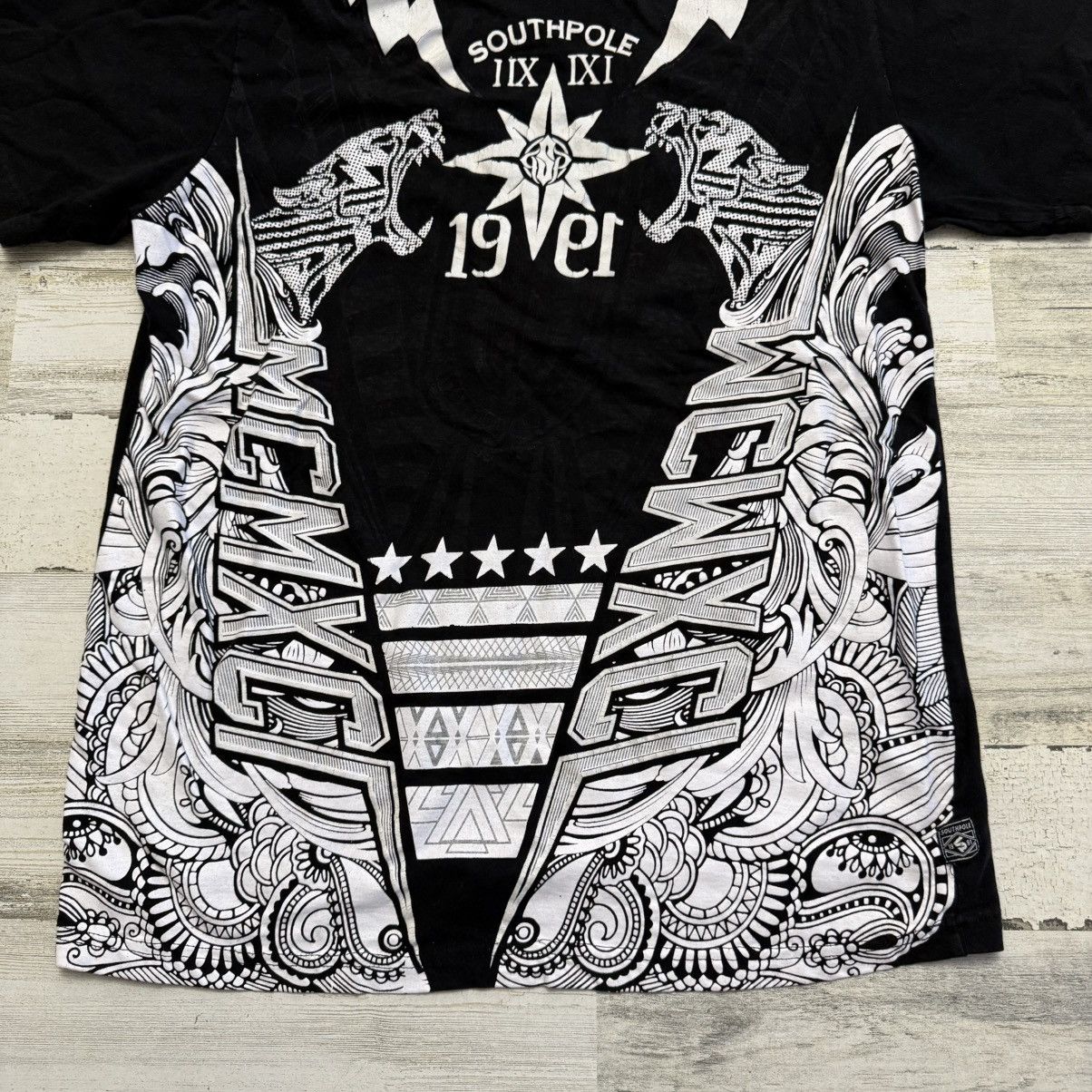 Southpole Y2K Affliction Style Southpole Double Sided T-Shirt Size XL Size US XL / EU 56 / 4 - 5 Thumbnail