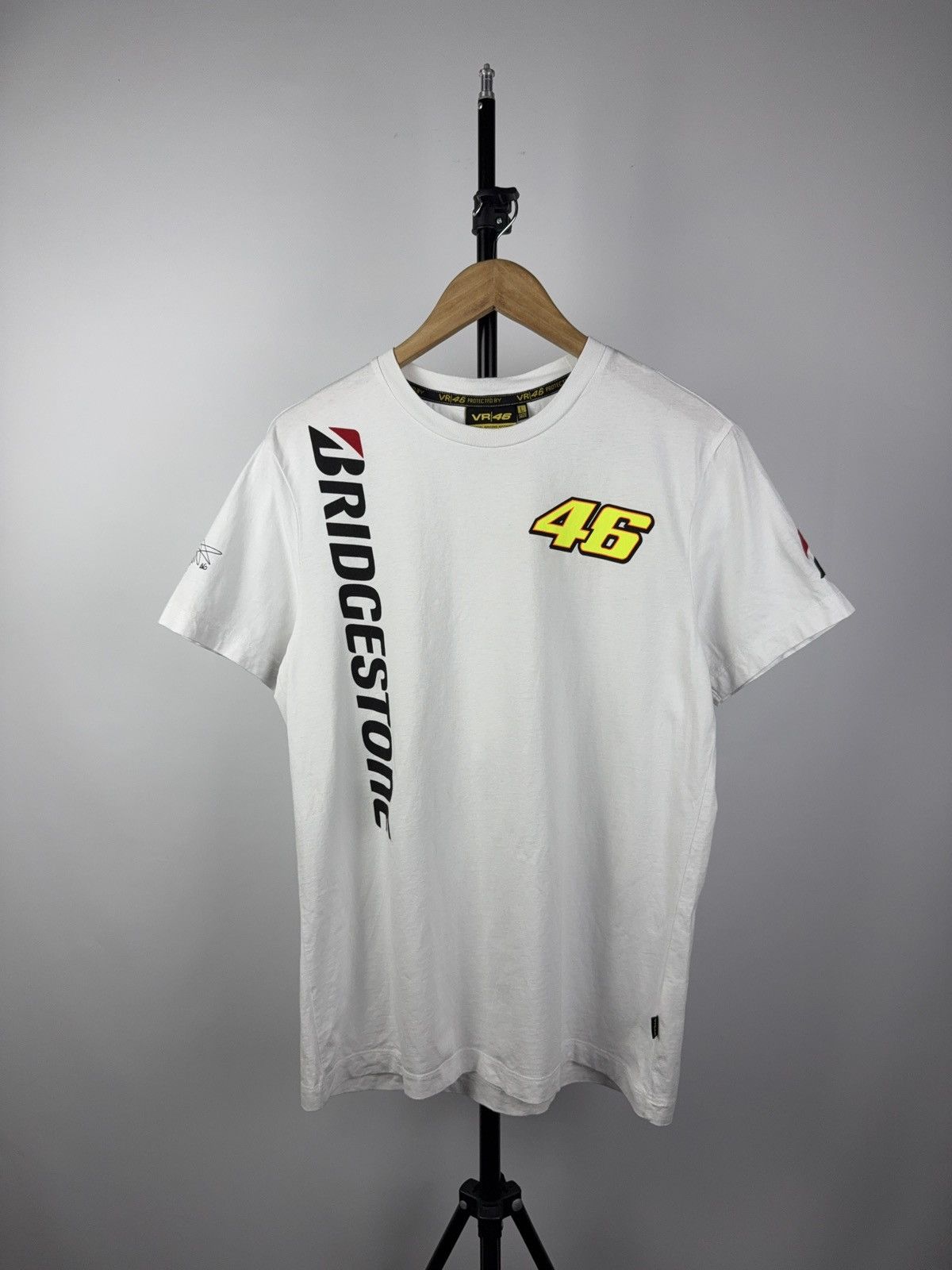 Vintage Vintage 00s VR 46 Honda Battlax MOTO racing T shirt Size US L / EU 52-54 / 3 - 1 Thumbnail