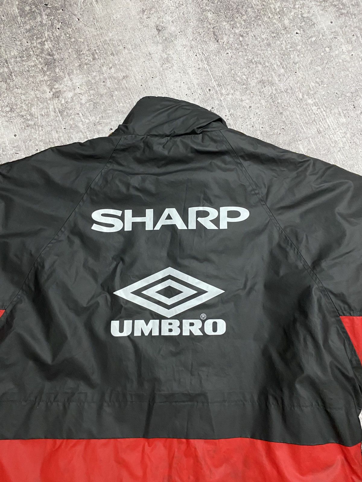 Umbro × Vintage 90’s Vintage Manchester United Umbro Sharp Jacket Size US M / EU 48-50 / 2 - 7 Thumbnail