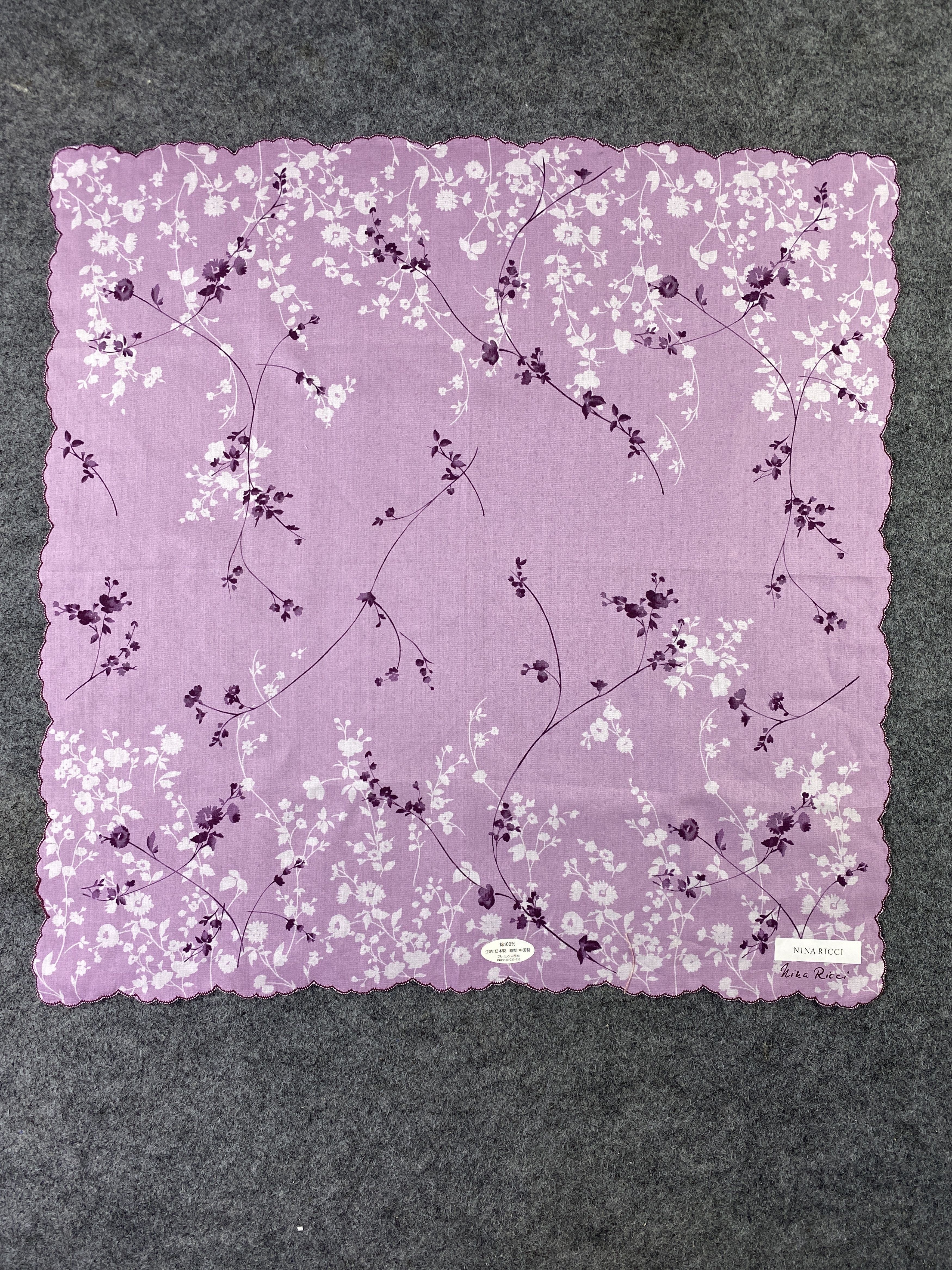Nina Ricci Nina Ricci Handkerchief / Bandana / Neckerchief-B375 Size ONE SIZE - 3 Thumbnail