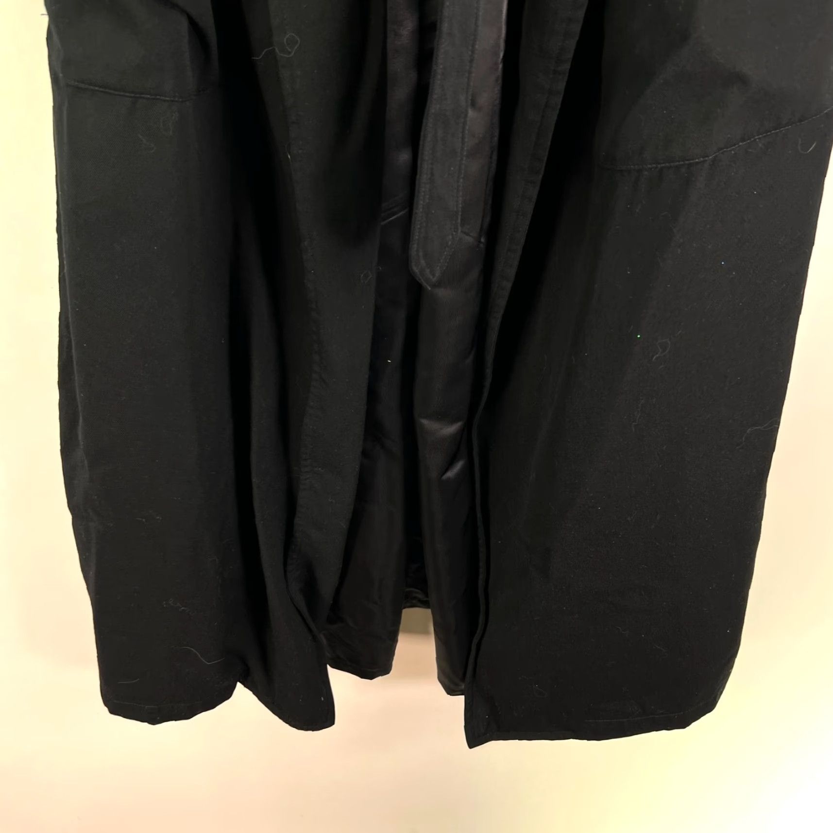 Evan Picone VINTAGE Evan Picone Belted Trench Coat Womens Size S Small Black Size S / US 4 / IT 40 - 5 Thumbnail