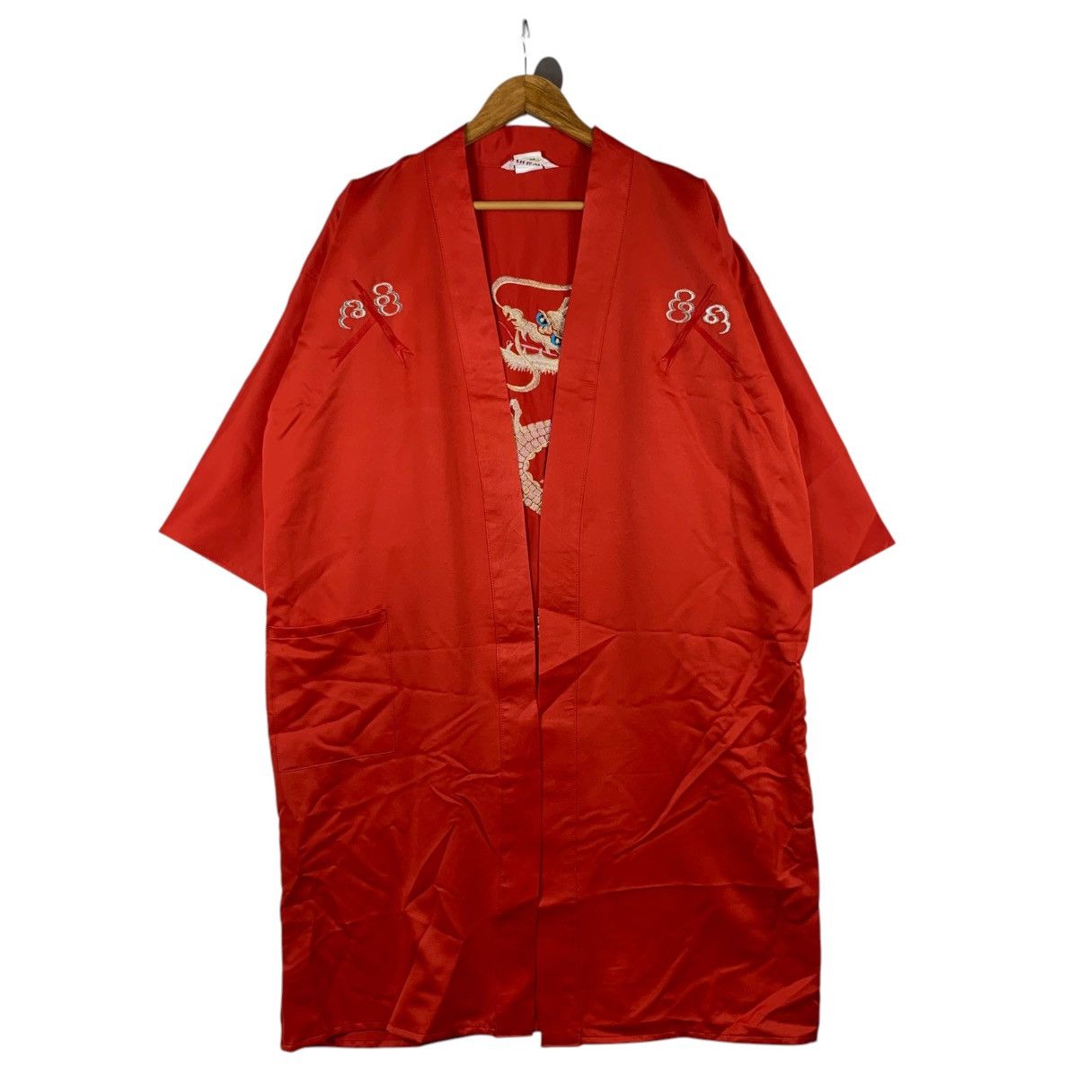 Vintage Vintage ICHI BAN Japanese Brand Dragon Embroidered Coat Size US XL / EU 56 / 4 - 2 Thumbnail