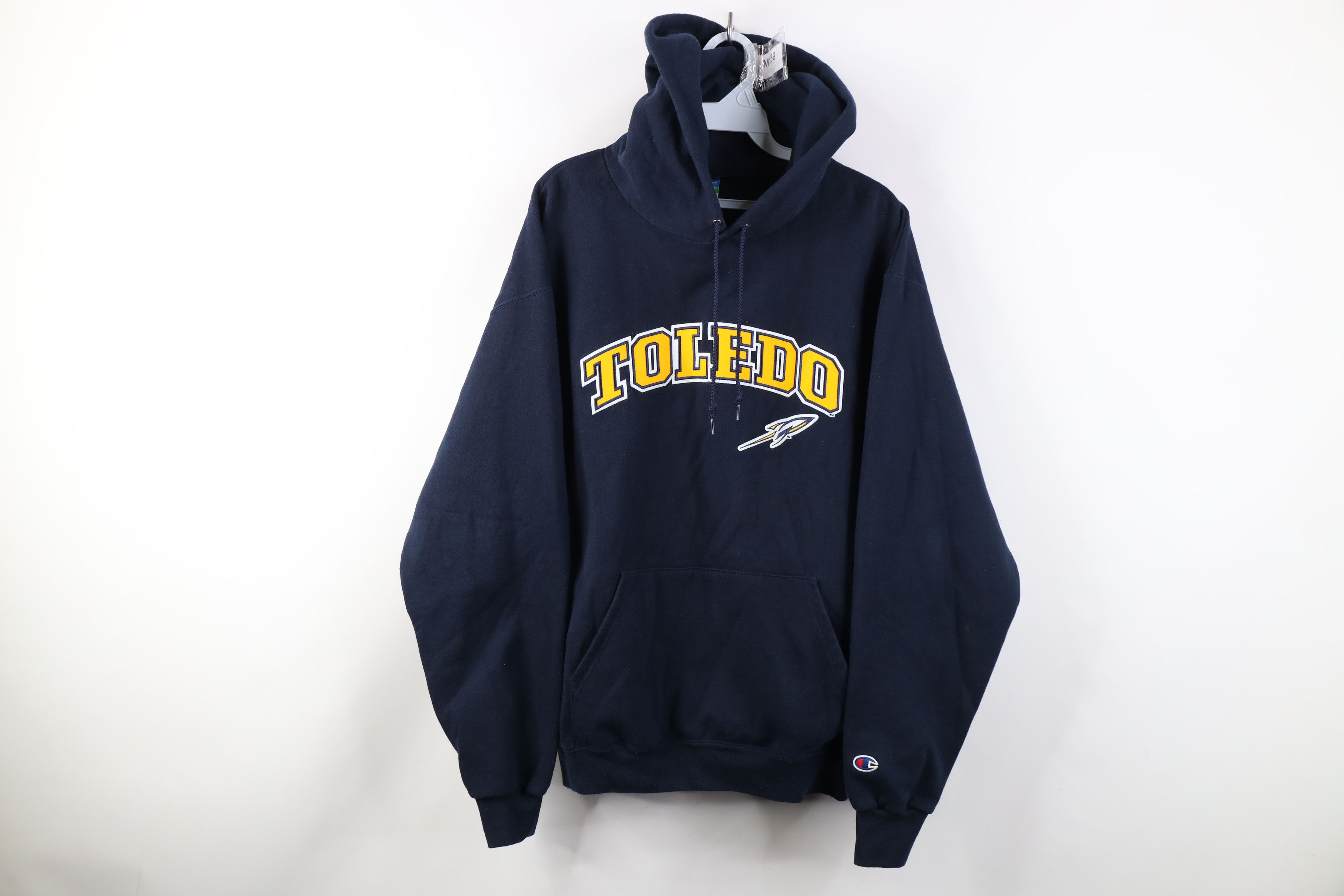 Champion Vintage Y2K Champion University of Toledo Hoodie Sweatshirt Size US L / EU 52-54 / 3 - 1 Thumbnail