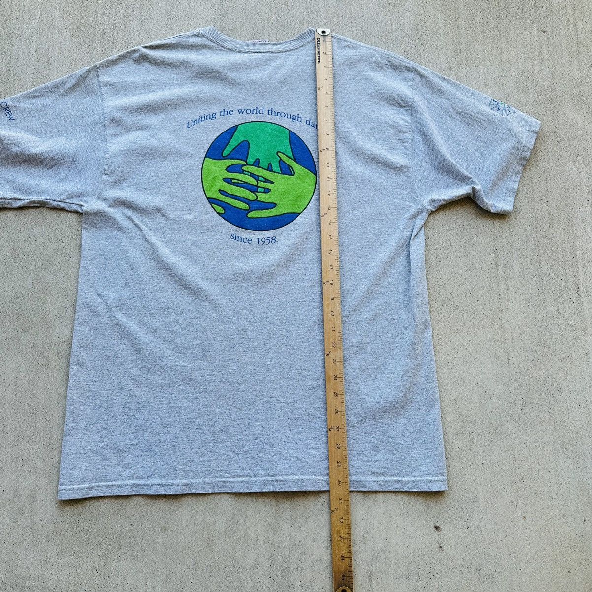Fruit Of The Loom Vintage Alvin Alley American Dance Theatre T Shirt Local Size US XL / EU 56 / 4 - 8 Thumbnail