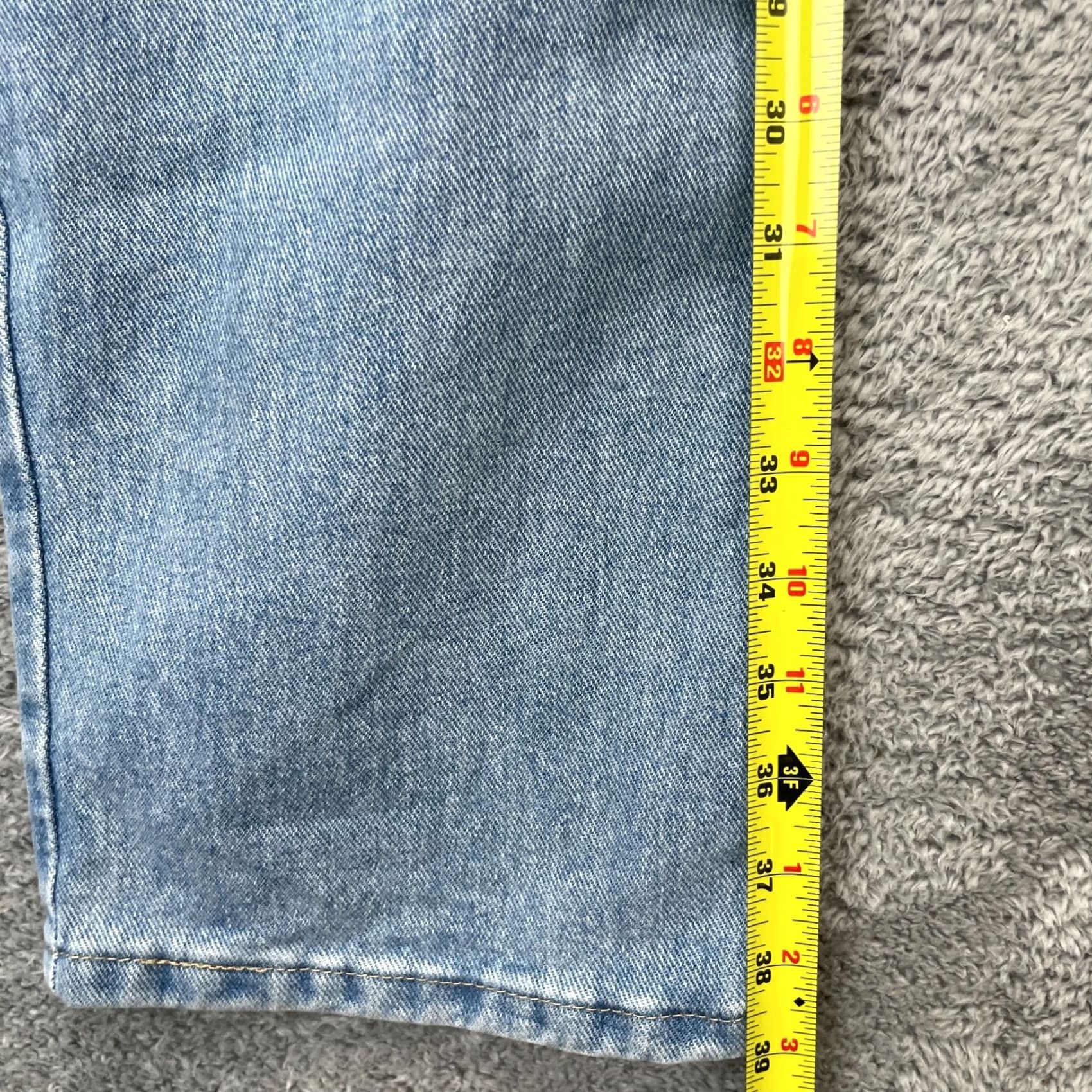 Wrangler Wrangler Jeans Mens 30x30 Blue Relaxed Fit Straight Leg Denim Cotton Cowboy Cut Size US 32 / EU 48 - 5 Thumbnail