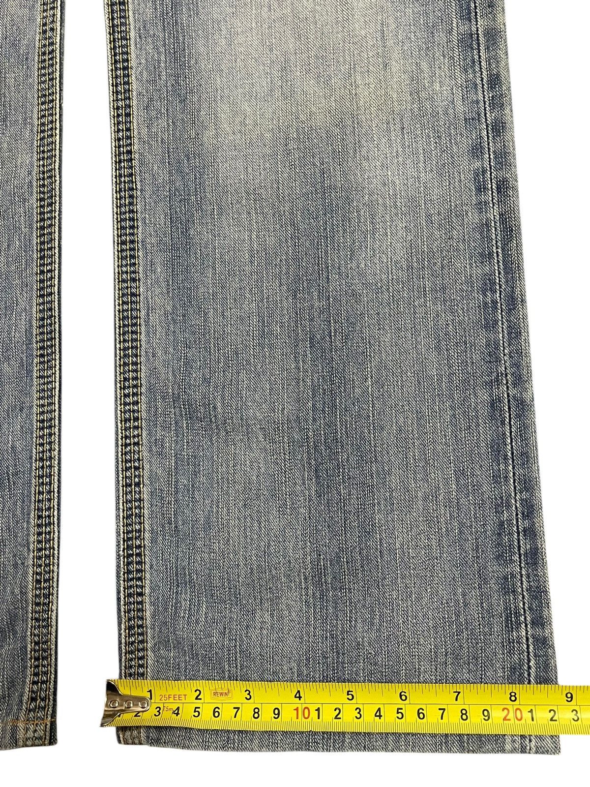 Edwin Edwin Exclusive Vintage XV Blue Faded Wash Style Loose Jeans Size US 30 / EU 46 - 16 Thumbnail