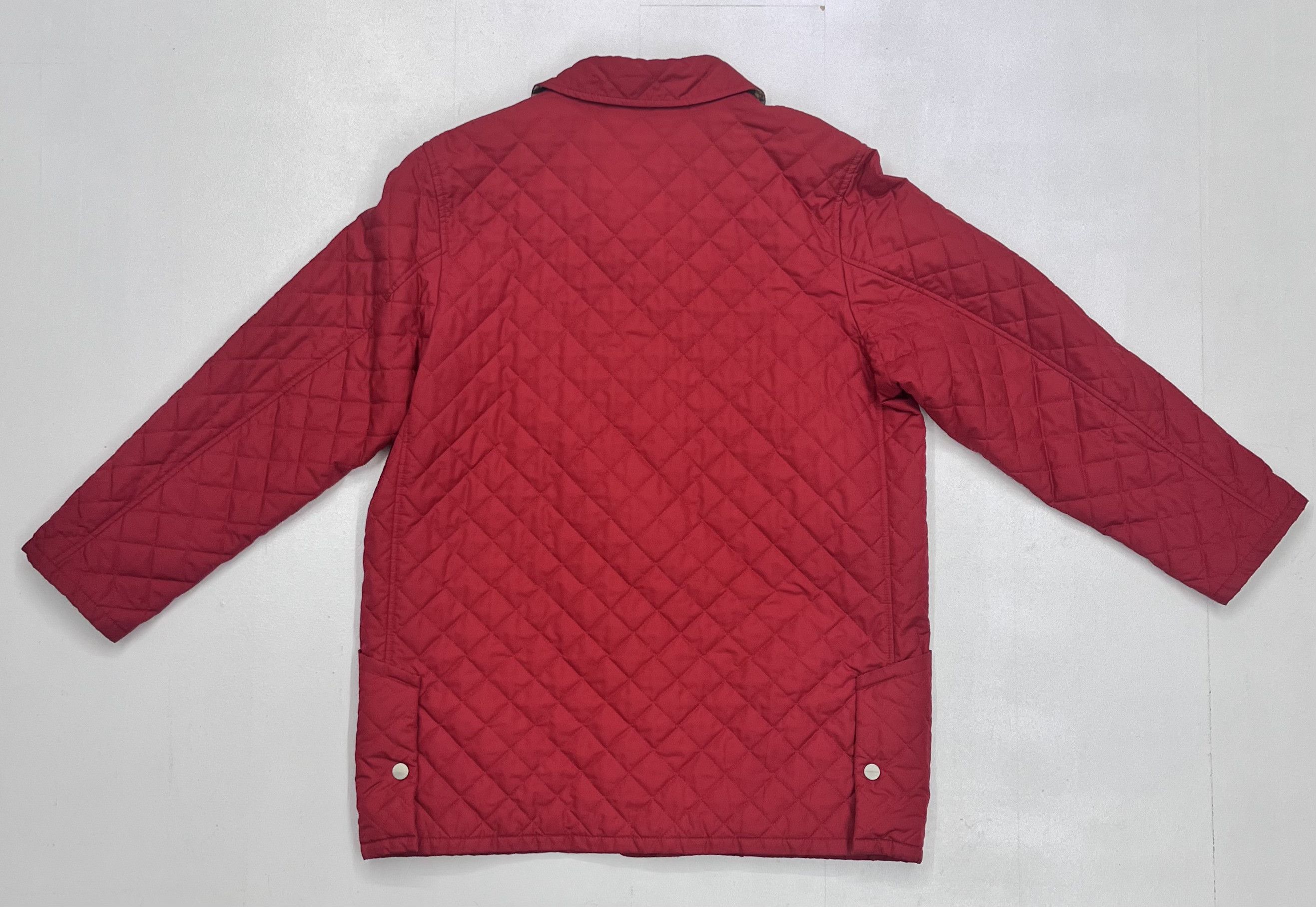 Burberry Burberrys Quilted Jacket Red Size M / US 6-8 / IT 42-44 - 2 Thumbnail