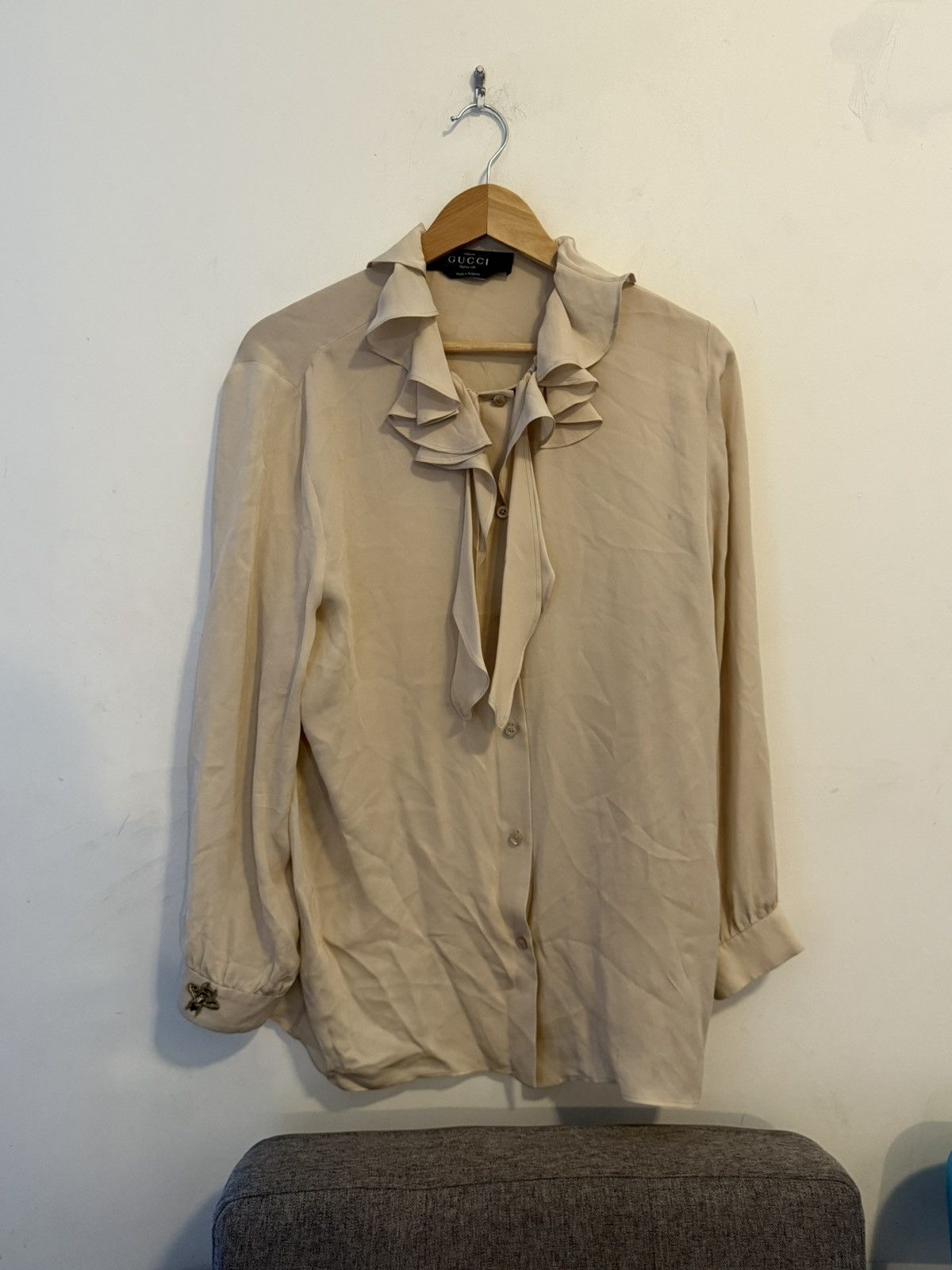 Gucci uniform blouse shirts