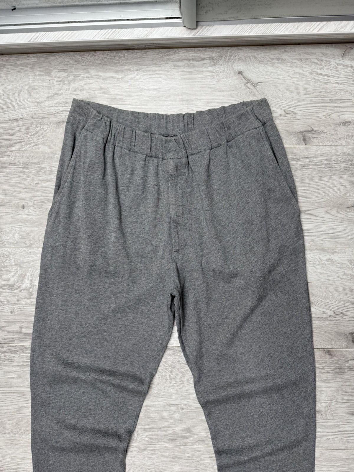 Dries Van Noten Dries Van Noten Gray Cotton Sweatpants Light Track Pants Size 30" / US 8 / IT 44 - 2 Thumbnail