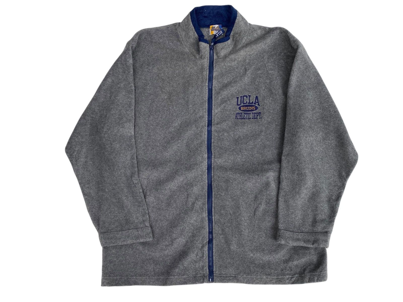 Vintage Vtg UCLA Fleece Jacket Size US XL / EU 56 / 4 - 1 Thumbnail
