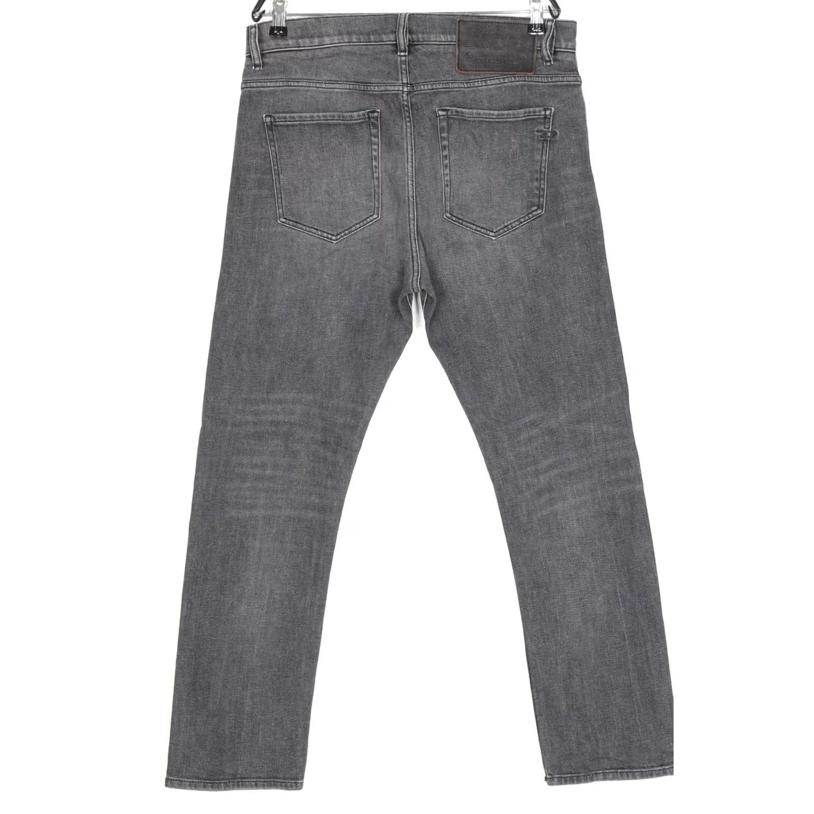 Diesel DIESEL D-VIKER 09B42 STRETCH Jeans Men Size W32 L30 Straight DZ5773 Size US 32 / EU 48 - 2 Thumbnail