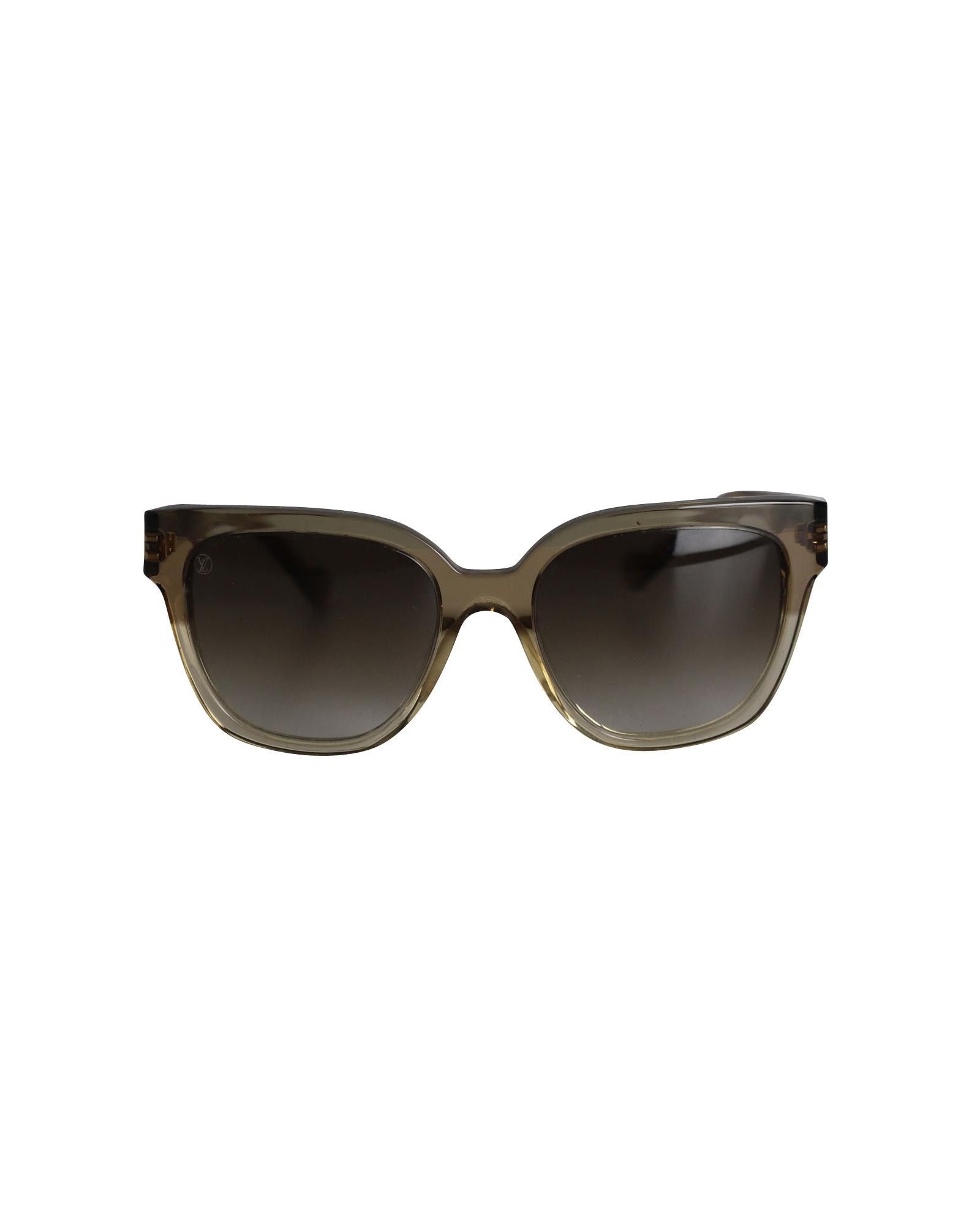 Louis Vuitton LV Street Sunglasses in Gold Acetate Golden