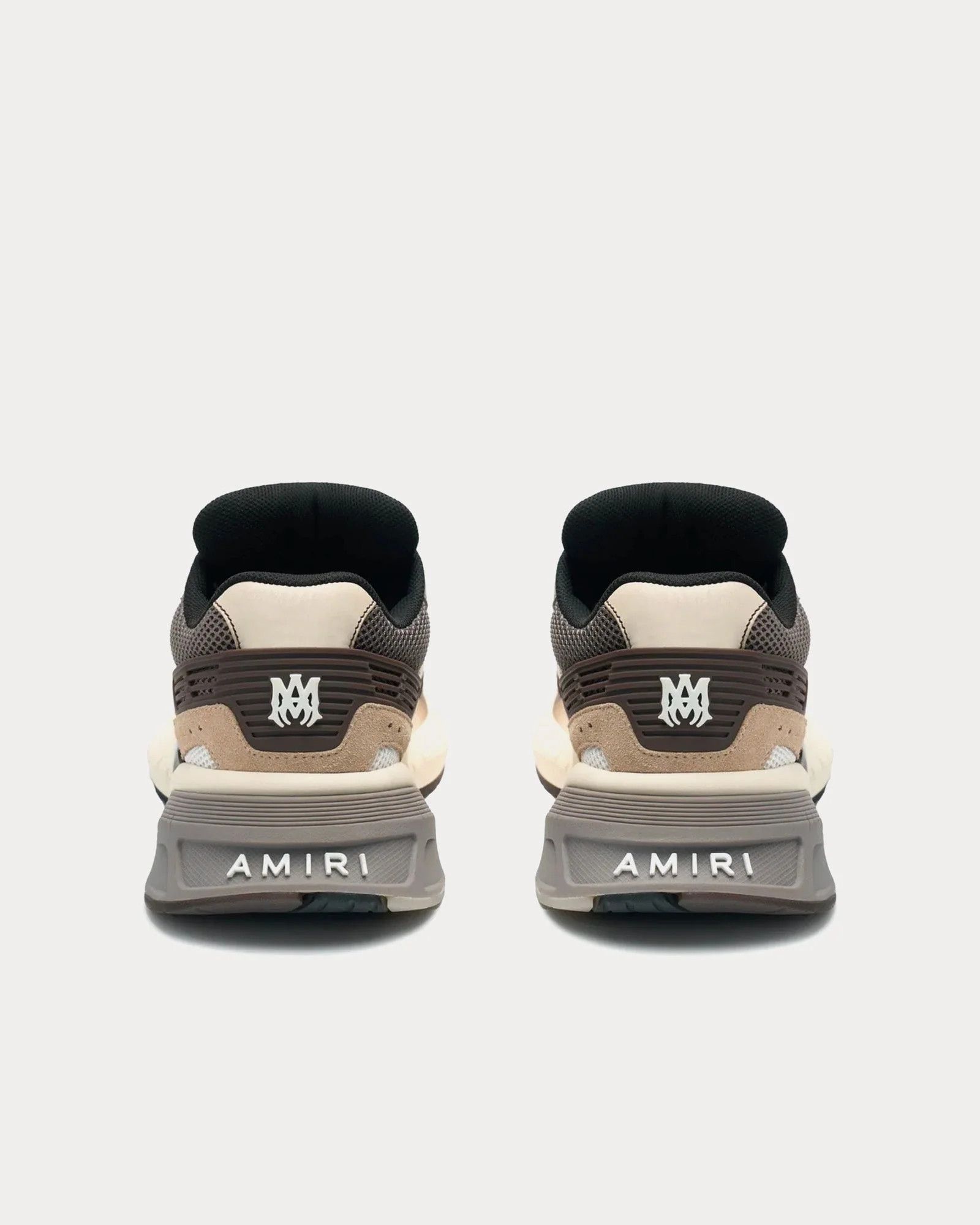 Amiri o1mle0426 MA Runners Sneakers in Brown Size US 12 / EU 45 - 3 Thumbnail