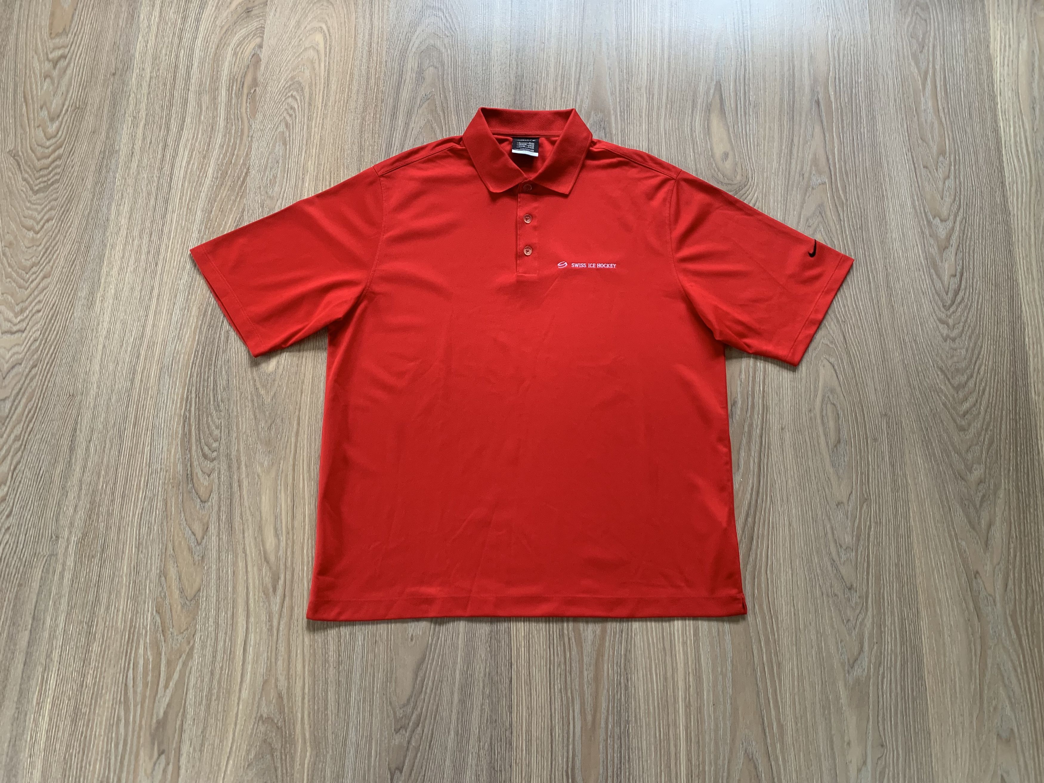 Nike Mens Nike Red Polo Shirt Fit Dry Size US L / EU 52-54 / 3 - 1 Thumbnail