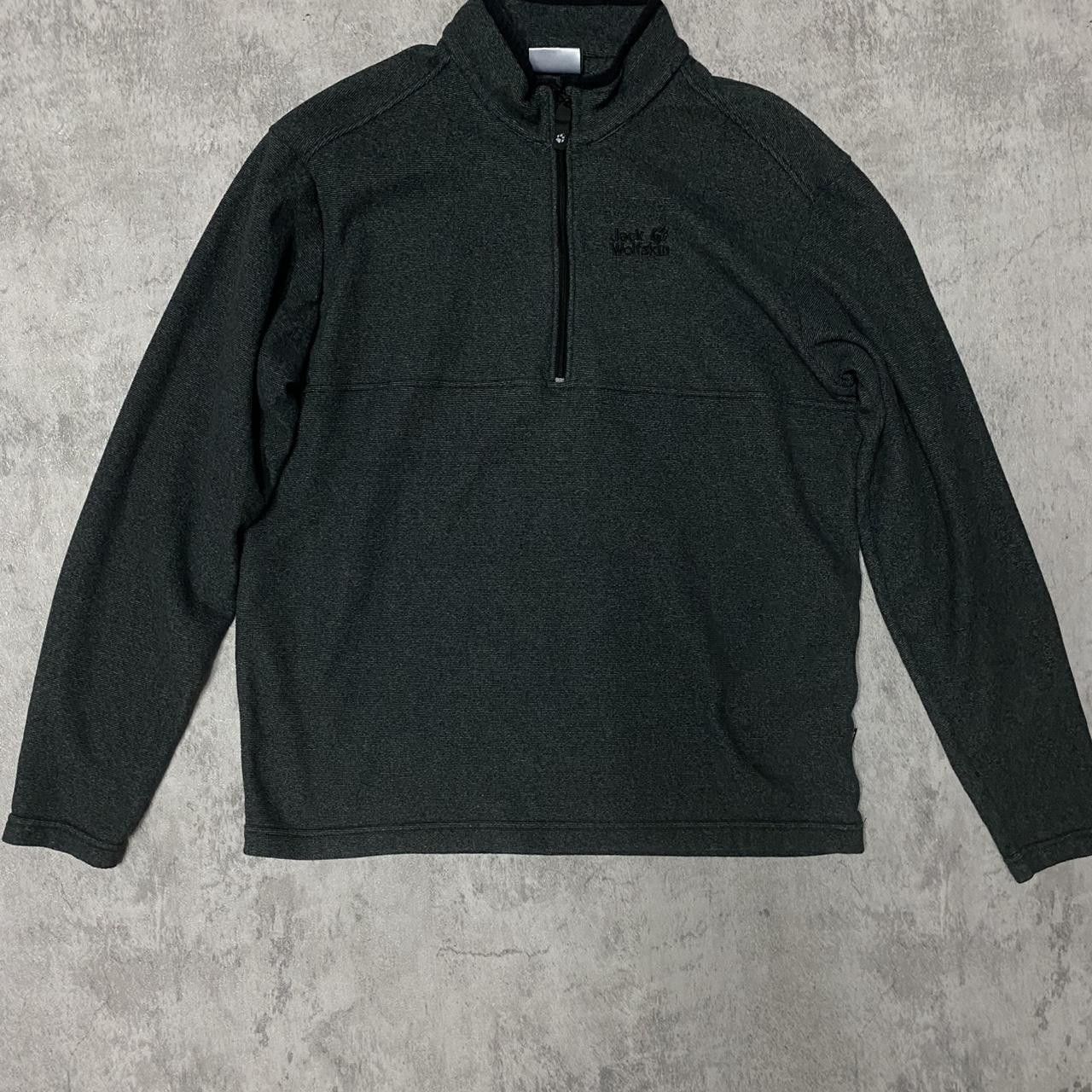 Jack Wolfskin Grey and black Jack Wolfskin quarter zip jumper #outdoorwear Size US M / EU 48-50 / 2 - 1 Thumbnail