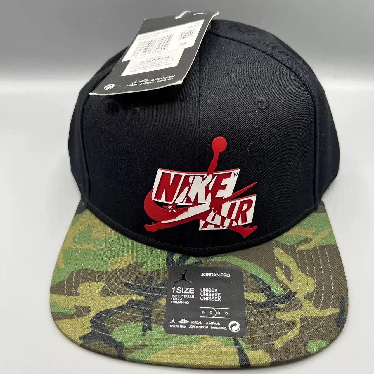 Air Jordan Pro Hat Men Camouflage Nike Air Snap Back Cap New