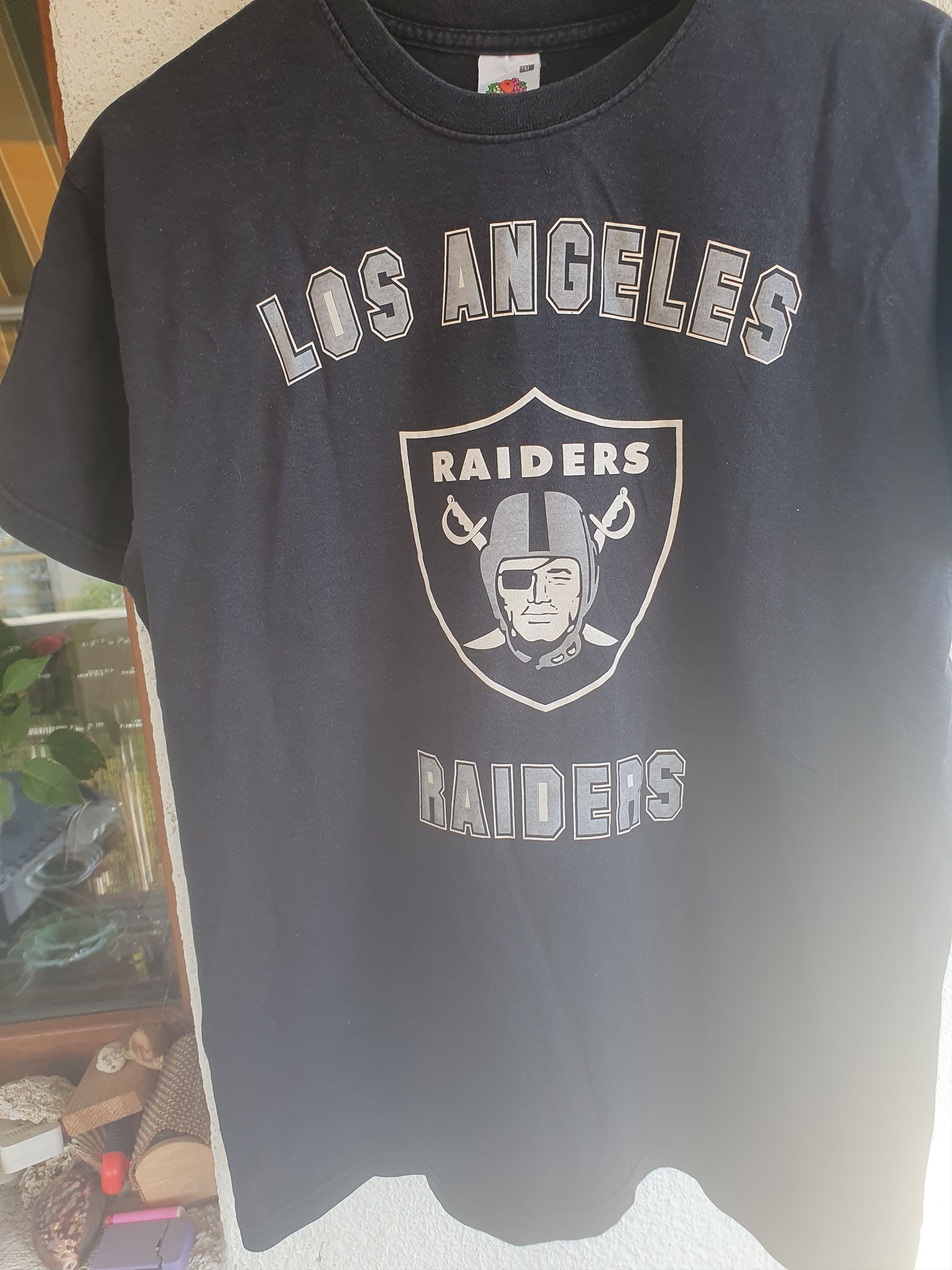 NFL LA Raiders Next Generation Puff Print t-shirt sz M Size US M / EU 48-50 / 2 - 4 Thumbnail