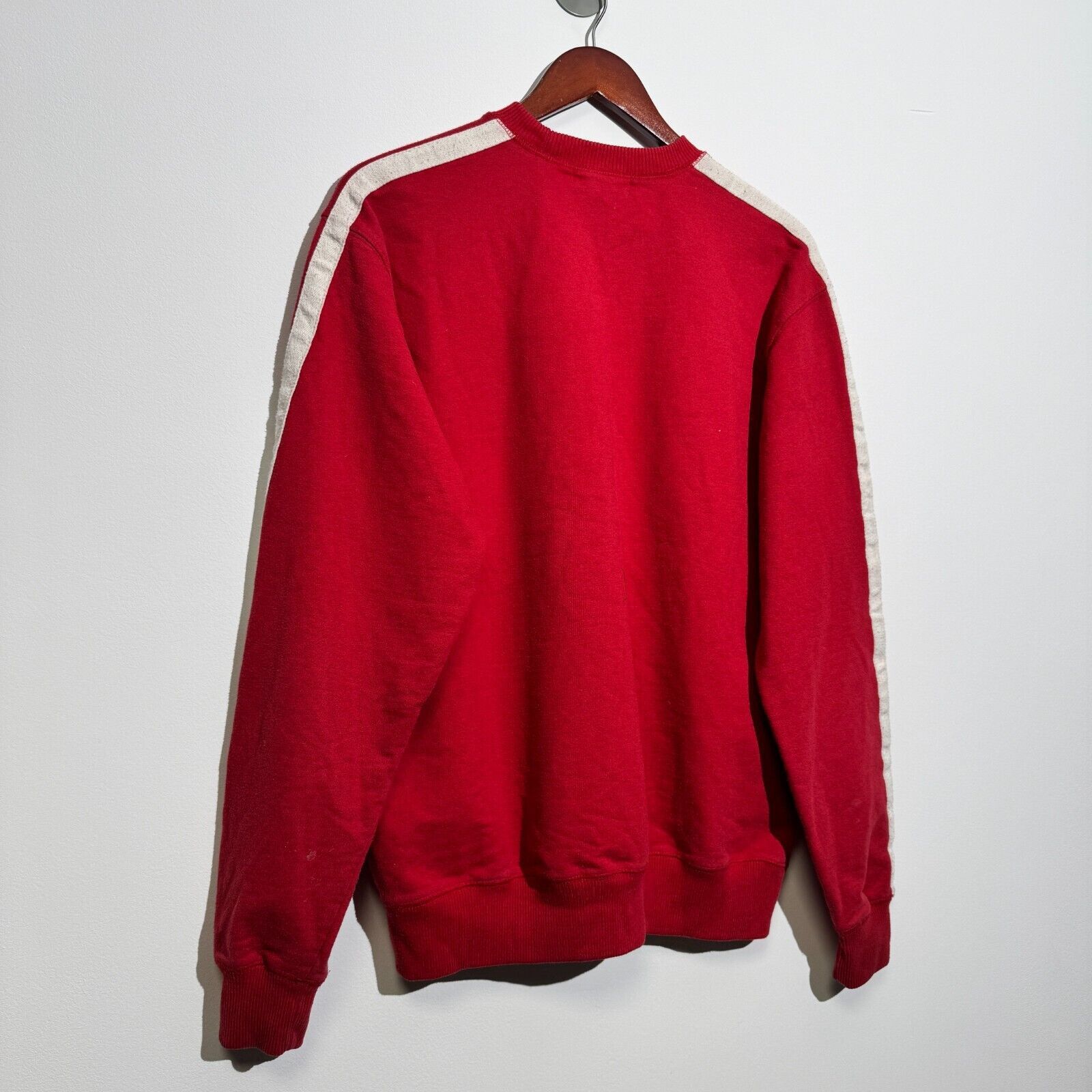 Vintage Vintage Unisex Red Cotton Crewneck Size XL Regular Fit Size US XL / EU 56 / 4 - 10 Thumbnail