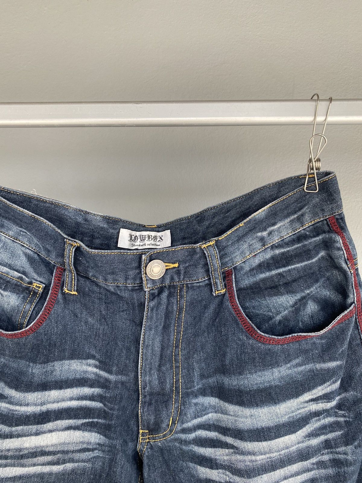 5351 POUR LES HOMMES × Japanese Brand × LOWBOX Lowbox shorts jeans Size US 33 - 4 Thumbnail