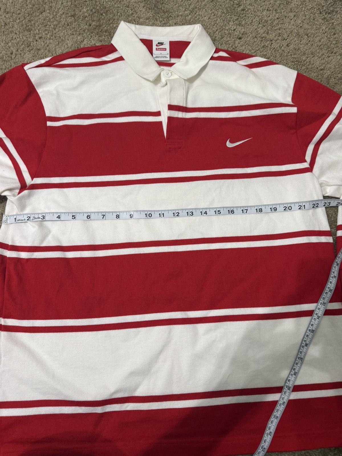 Supreme Supreme nike rugby polo Size US L / EU 52-54 / 3 - 2 Thumbnail