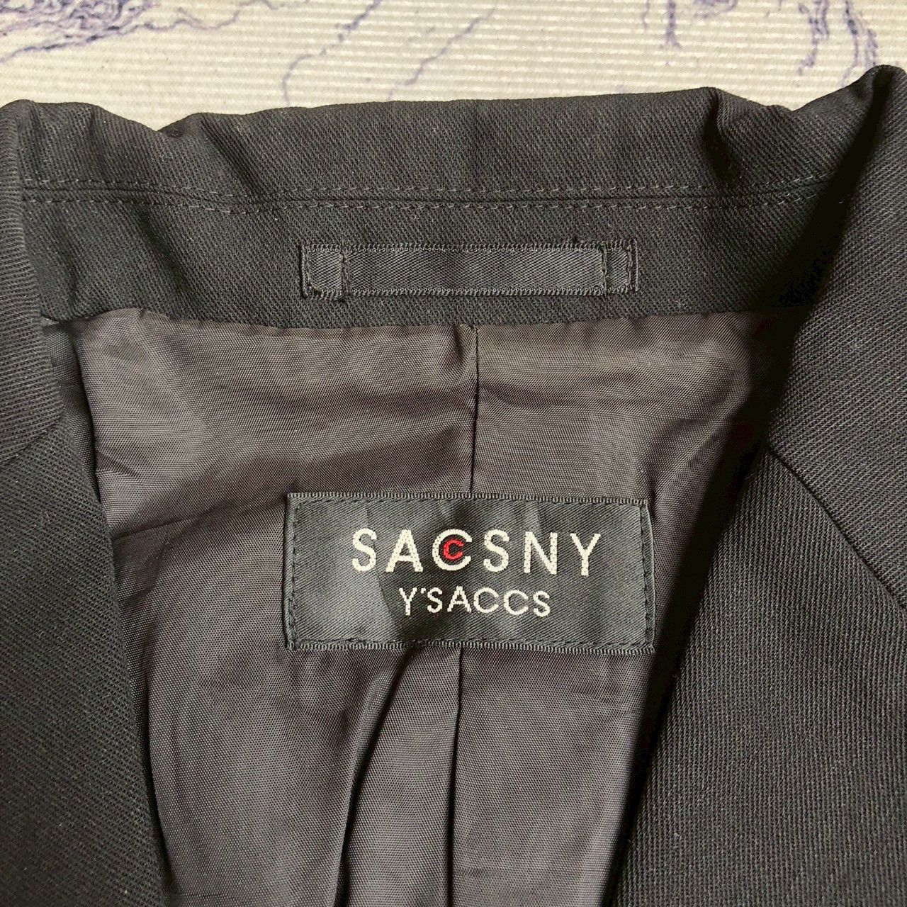 Yohji Yamamoto Sacsny Ysaccs by Yohji Yamamoto Wool Blazer Size XS / US 0-2 / IT 36-38 - 7 Thumbnail