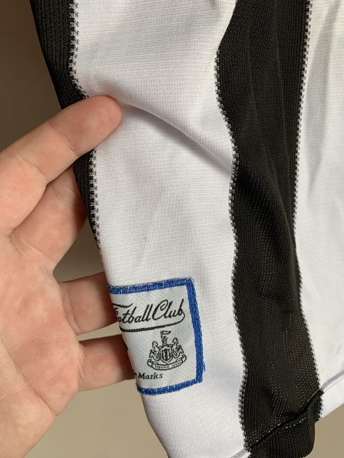 Vintage Newcastle United 1995 Home Football Shirt Retro Score Draw L Size US L / EU 52-54 / 3 - 3 Thumbnail