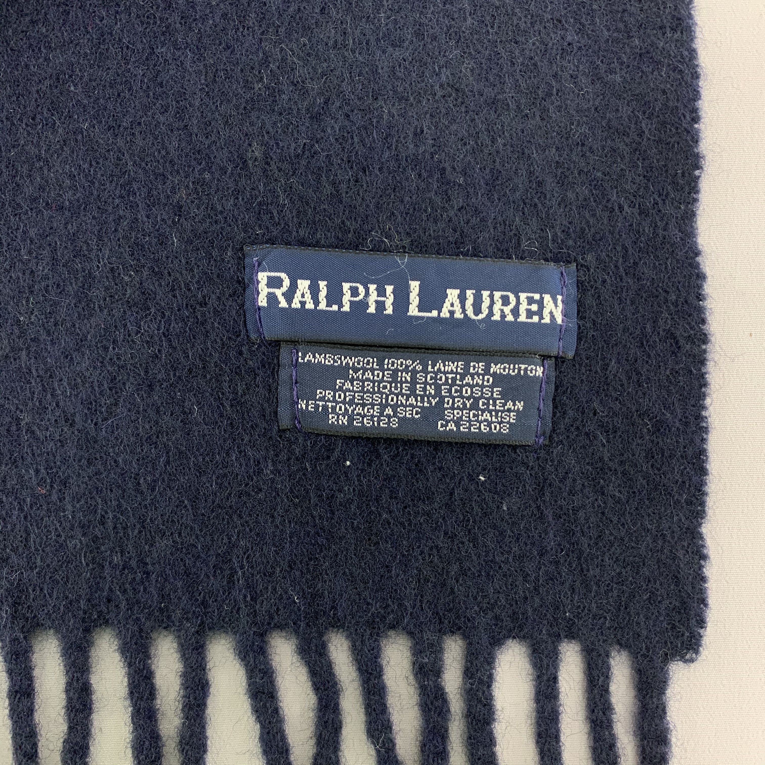 Ralph Lauren Ralph Lauren Scarf Wool Muffler Neck Wrap BL5031 Size ONE SIZE - 5 Thumbnail