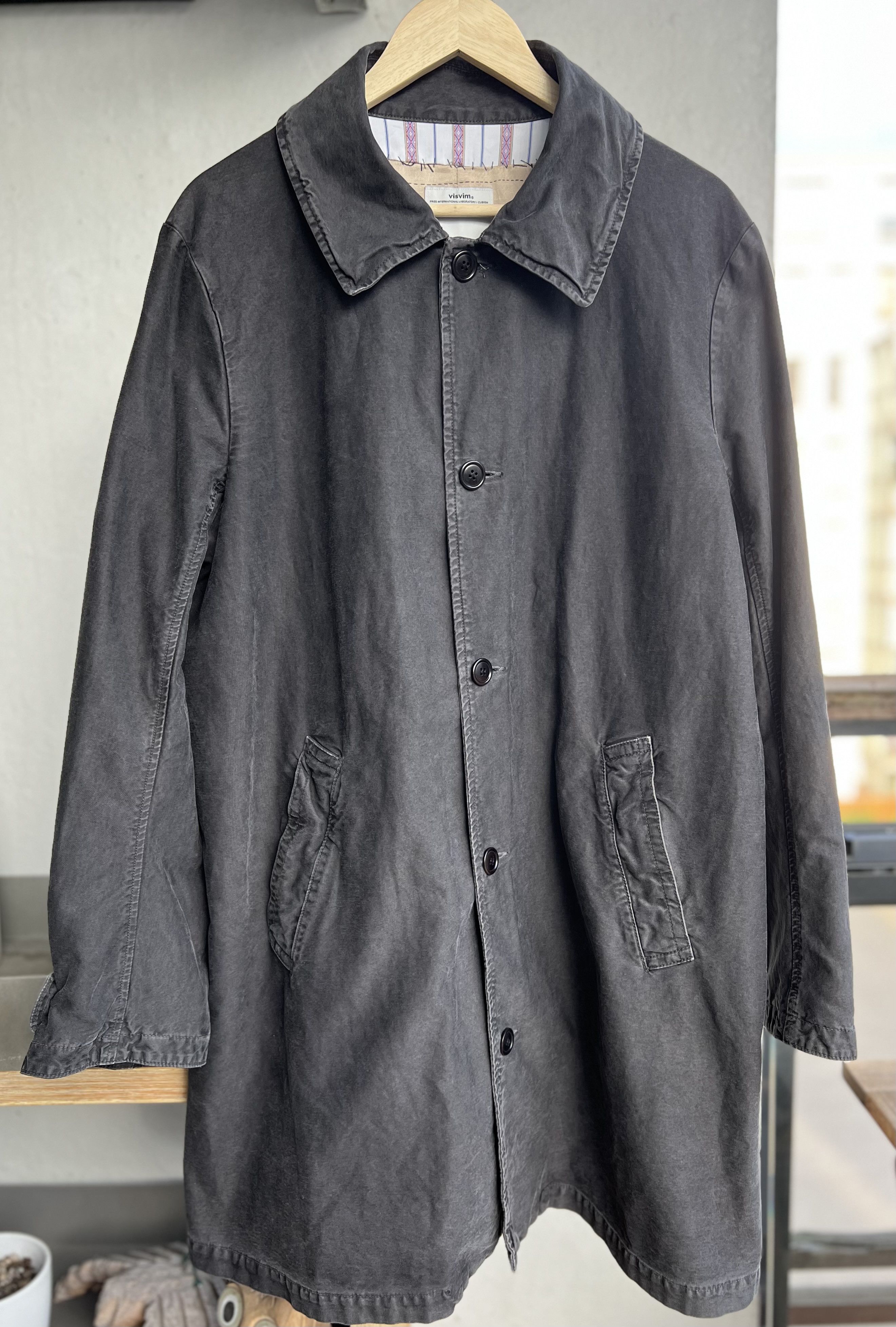 Visvim Herge Coat DMGD Chino | Grailed