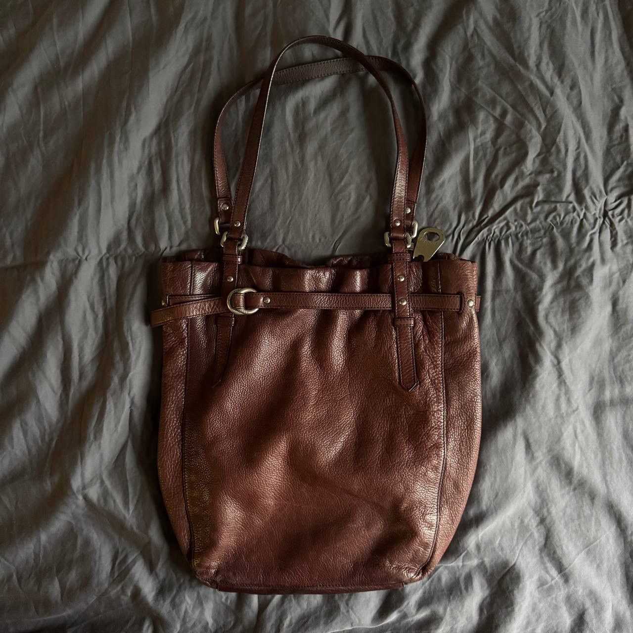 Marc Jacobs Marc Jacobs Burgundy Vintage Leather Bag Size ONE SIZE - 3 Thumbnail