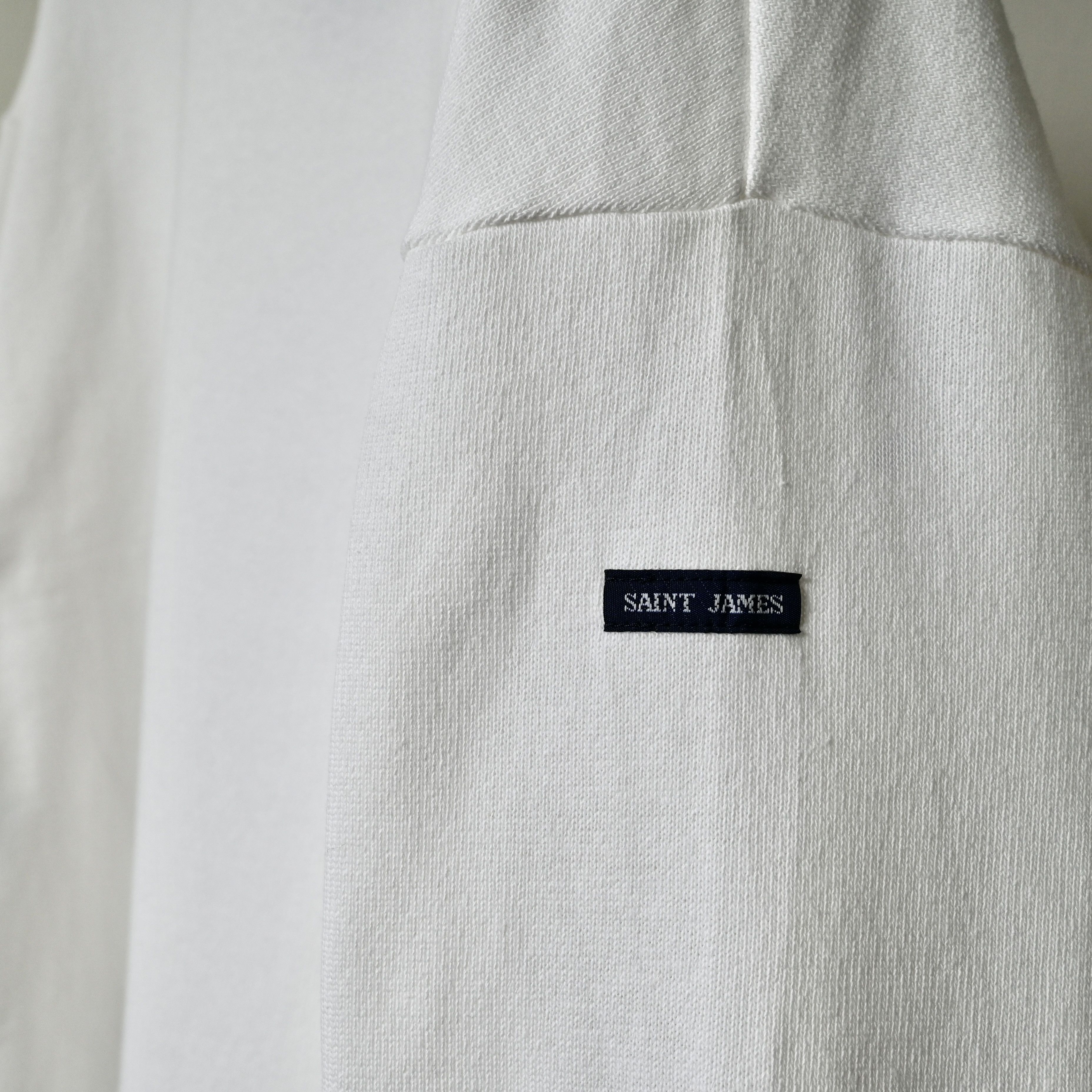 Saint James UNUSED, SAINT JAMES heavy cotton loose fit basque shirt Size US S / EU 44-46 / 1 - 6 Thumbnail