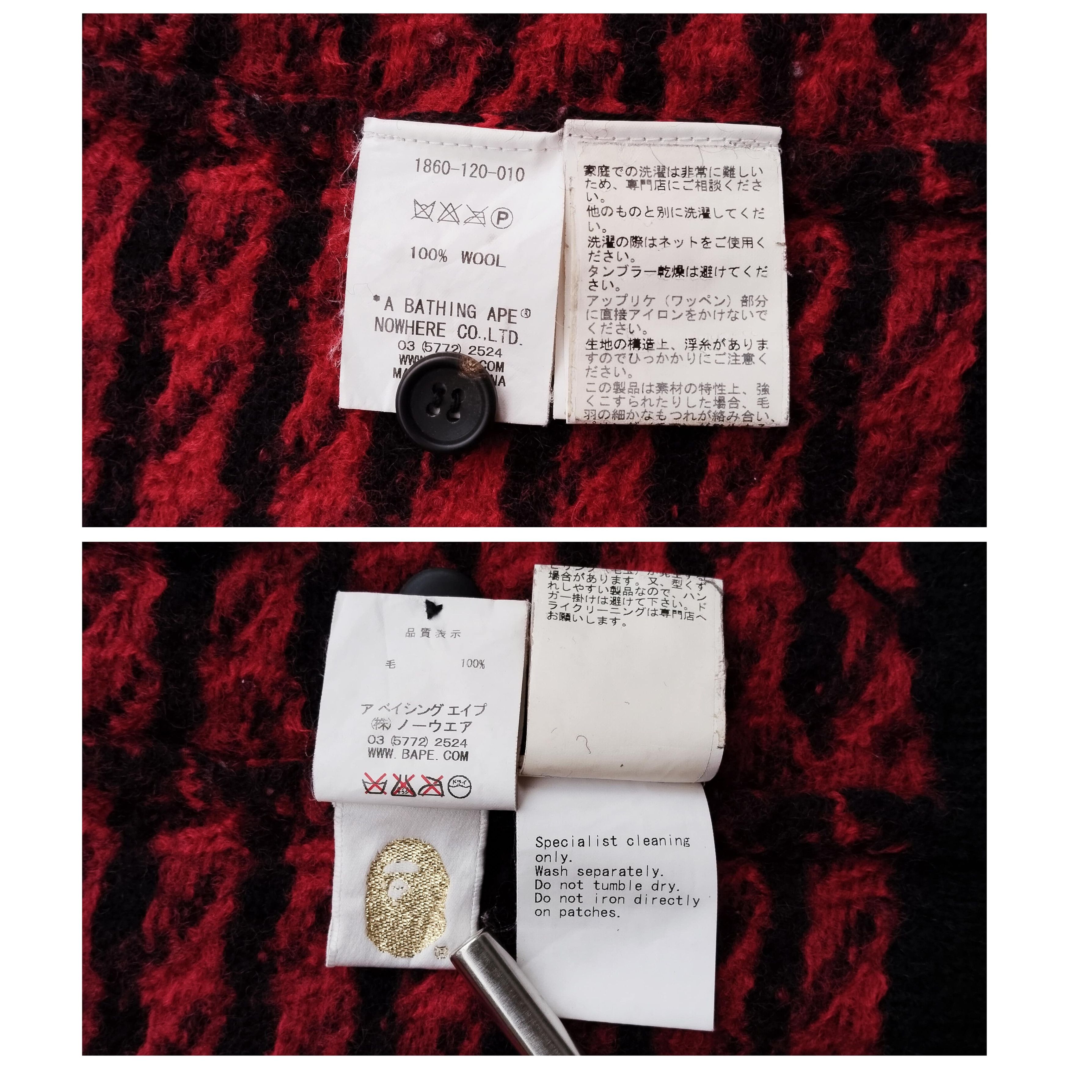 Bape 2011 Bape Norwegian Cardigan Size US M / EU 48-50 / 2 - 10 Thumbnail
