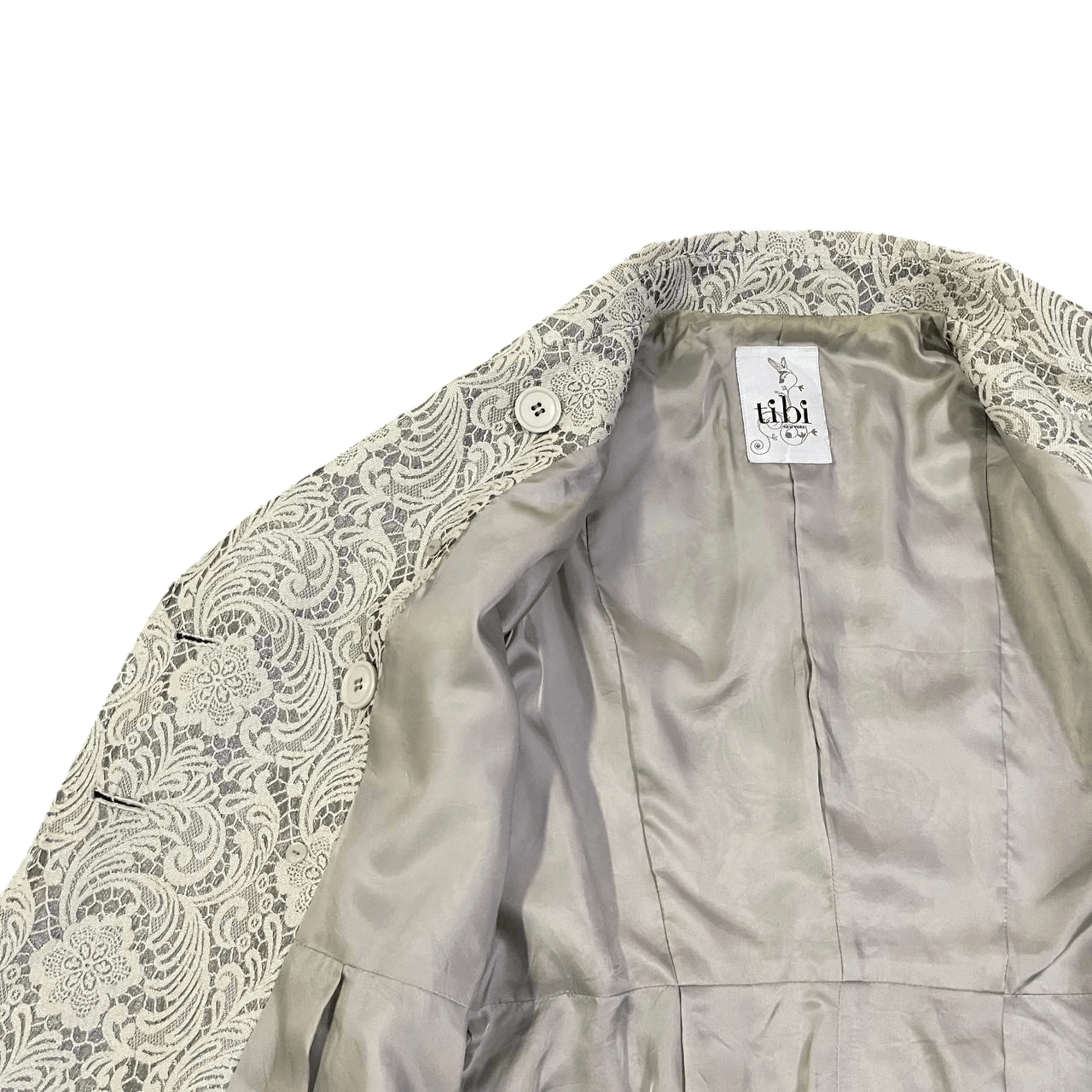 Tibi Tibi New York Coat Floral Design Size S / US 4 / IT 40 - 7 Thumbnail