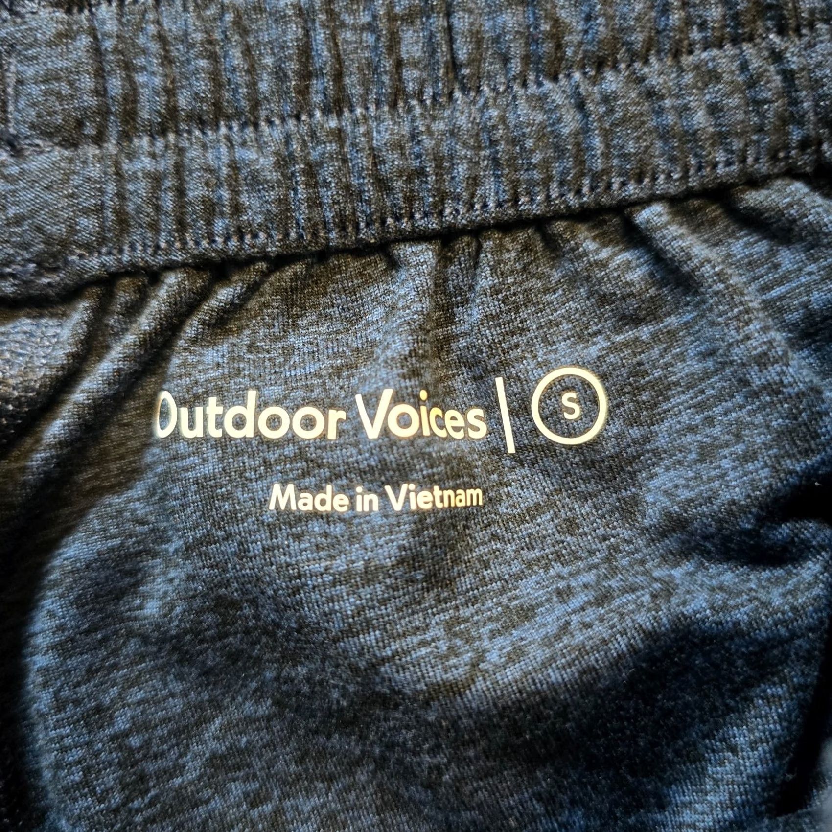 Outdoor Voices Outdoor Voices Pants Womens Size Small Blue Tapered Leg Sweatpants Lounge Casual Size 28" / US 6 / IT 42 - 4 Thumbnail