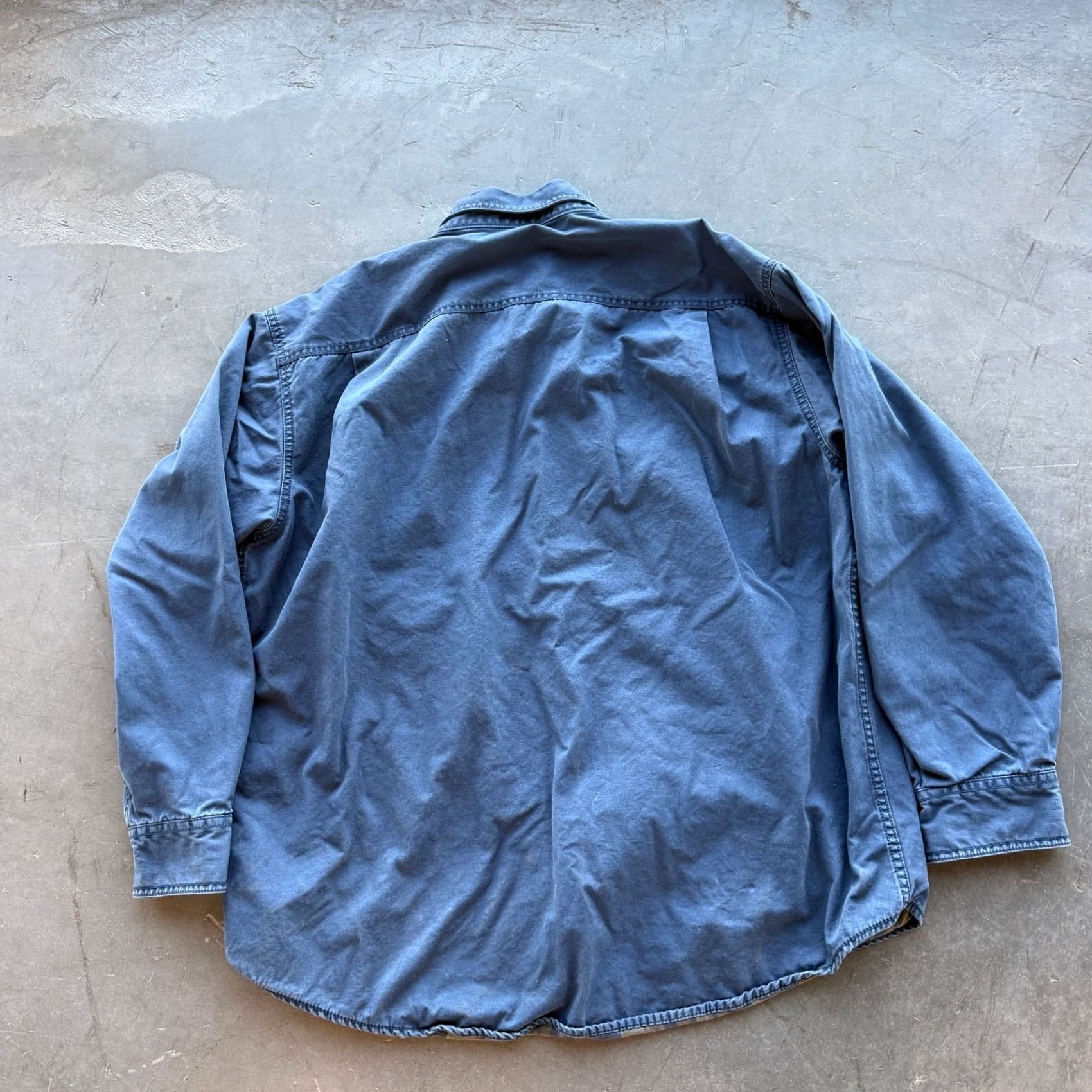 Vintage VINTAGE Cabela's Flannel Lined Button Up Navy Work Wear Longsleeve XL Mens Hyperlink Size US XL / EU 56 / 4 - 2 Thumbnail