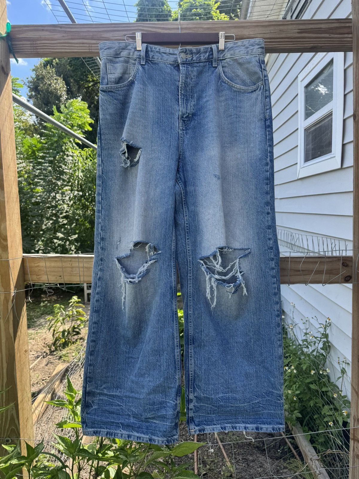 Other *BAGGY* DISTRESSED JEANS Size US 36 / EU 52 - 1 Thumbnail