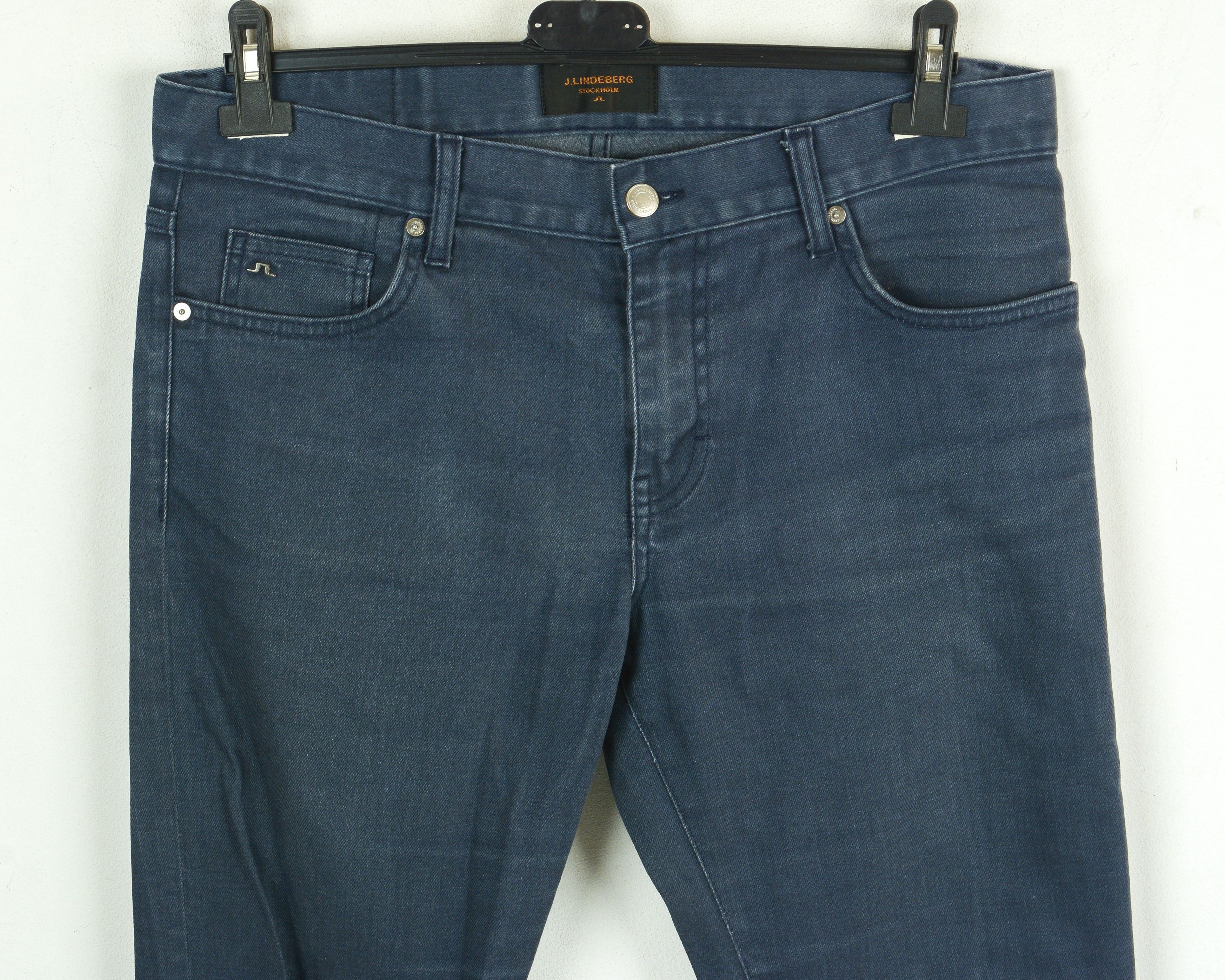 J.Lindeberg Jay Dressed W34 L34 Jeans Denim Pants Trousers Zip Slim Size US 34 / EU 50 - 2 Thumbnail