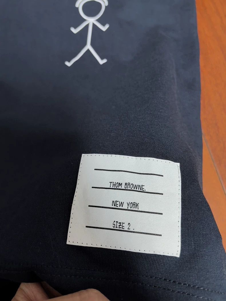 Thom Browne Thom browne Stickman short sleeves 2504-Nextarrow Size US M / EU 48-50 / 2 - 2 Thumbnail